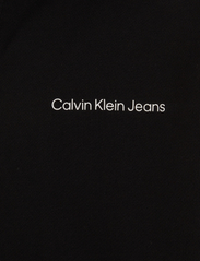 Calvin Klein - INST. LOGO RELAXED ZIP-THROUGH - džemperiai su gobtuvu - ck black - 8