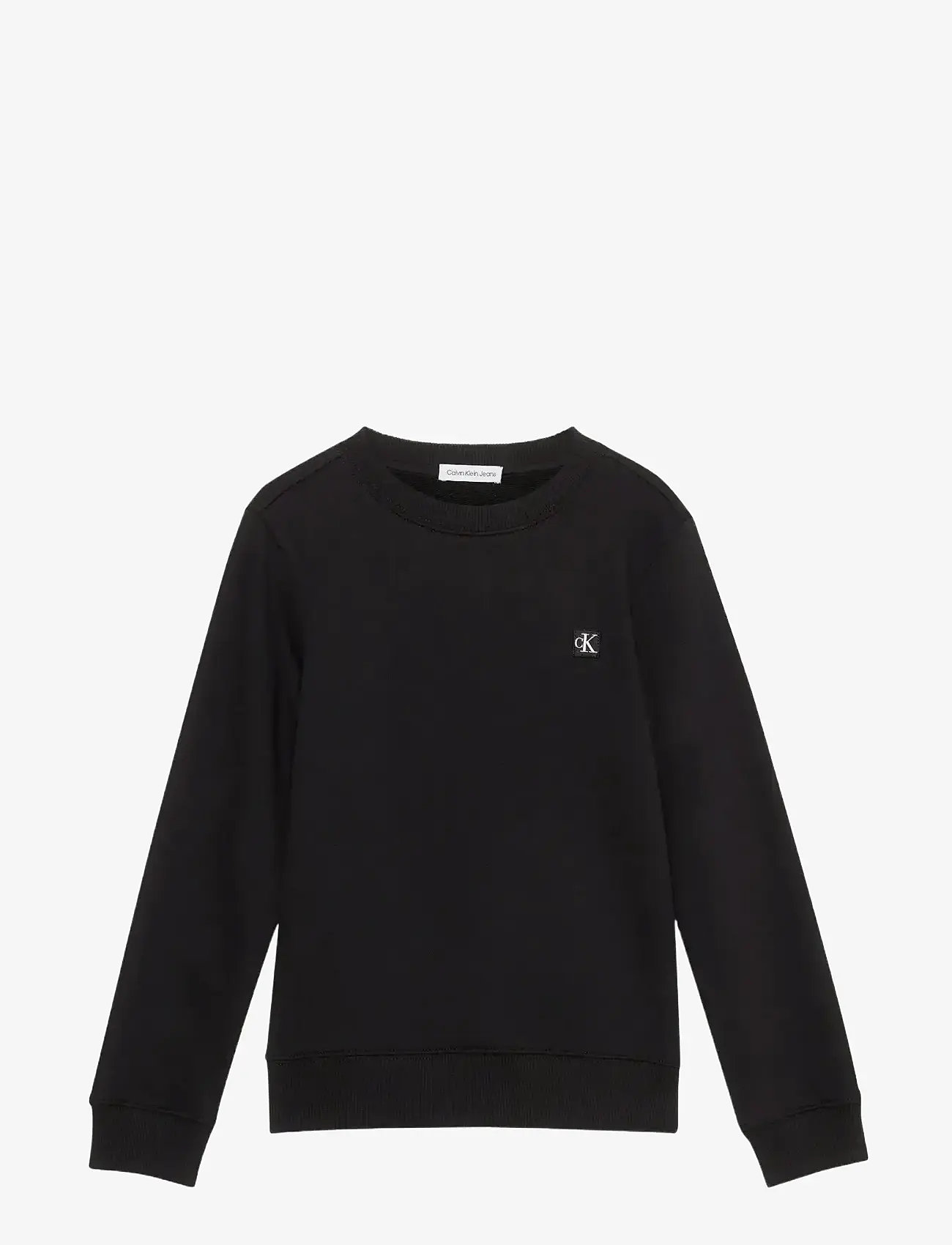 Calvin Klein - MONO MINI BADGE REG CN - sweatshirts - ck black - 1
