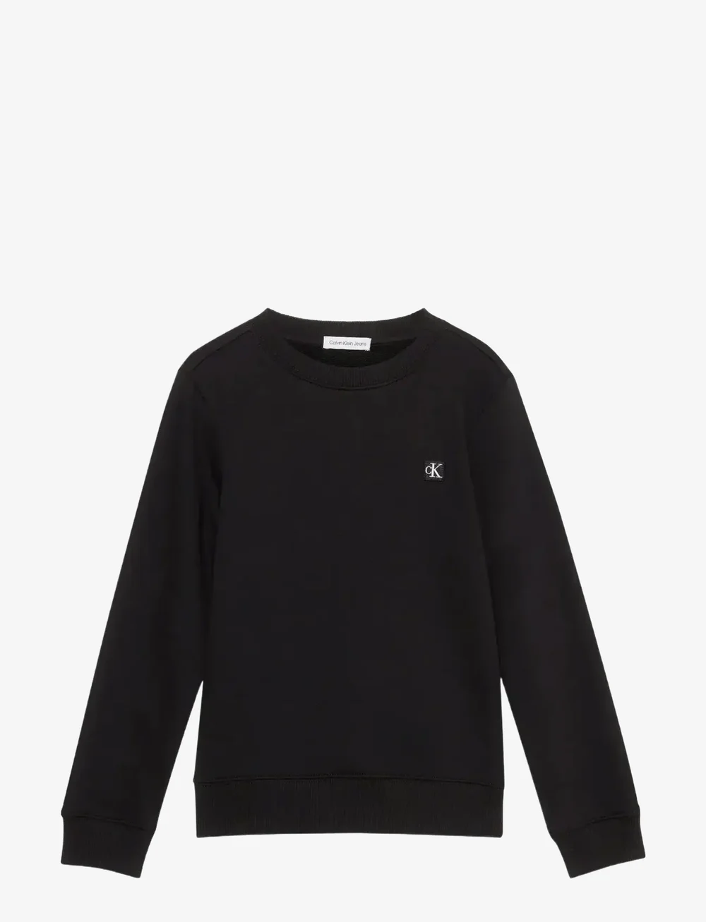 Calvin Klein - MONO MINI BADGE REG CN - sweatshirts - ck black - 1
