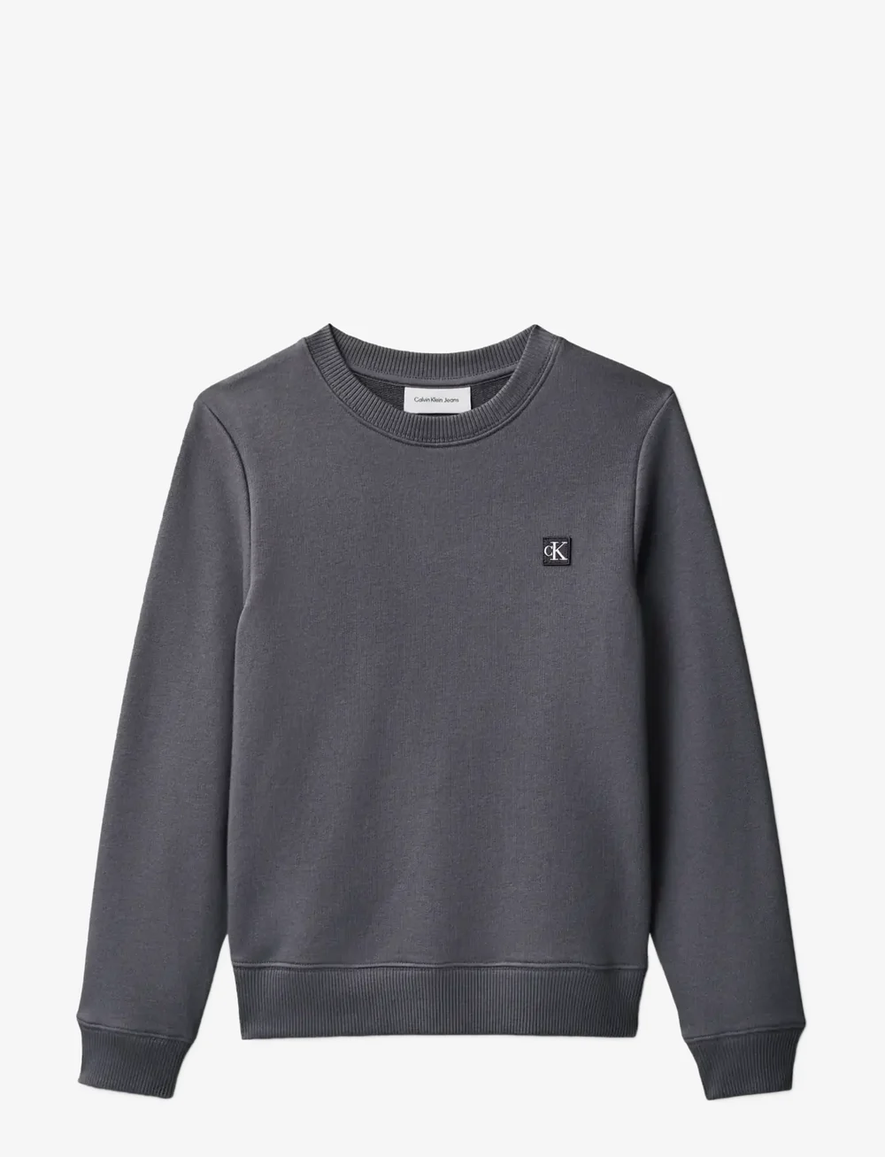 Calvin Klein - MONO MINI BADGE REG CN - sweatshirts - coal - 1