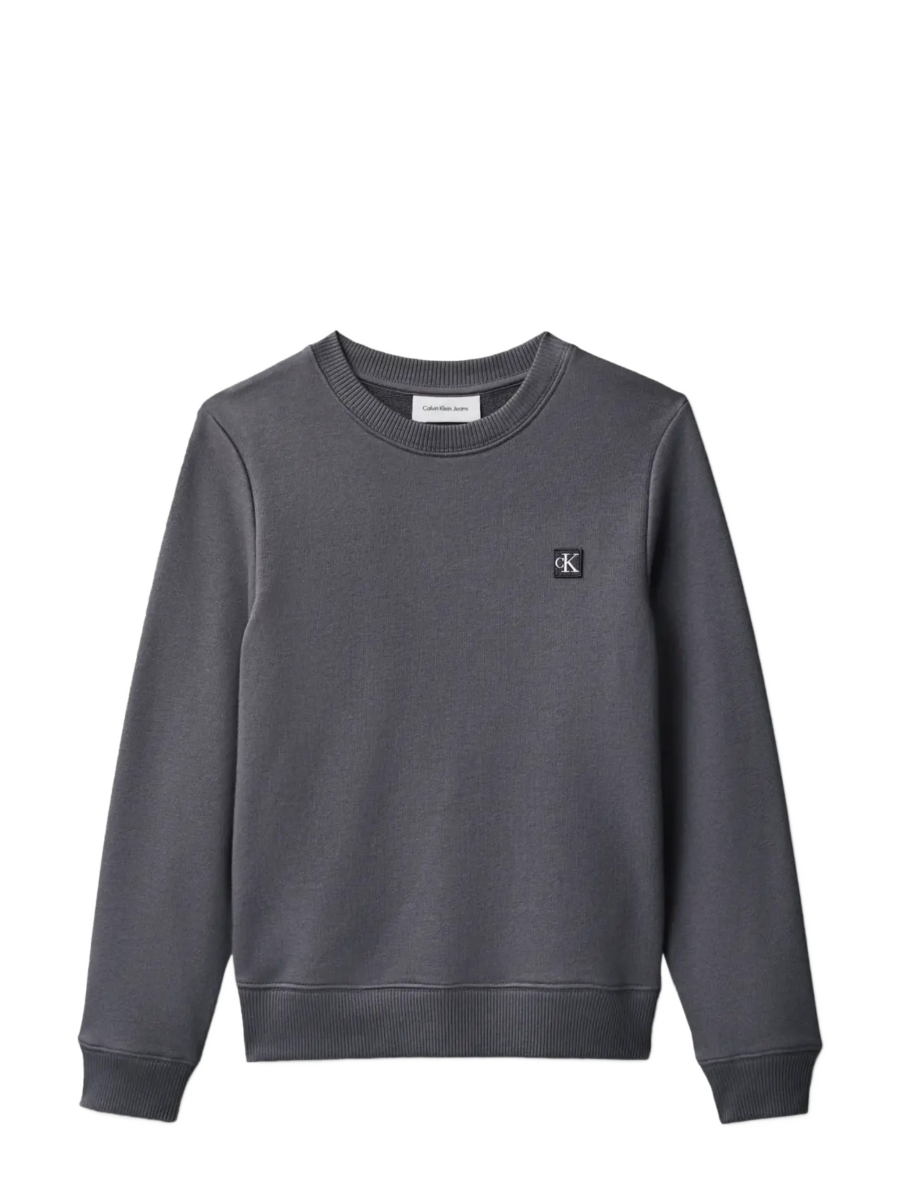 Calvin Klein MONO MINI BADGE REG CN - Overdele - COAL / grey