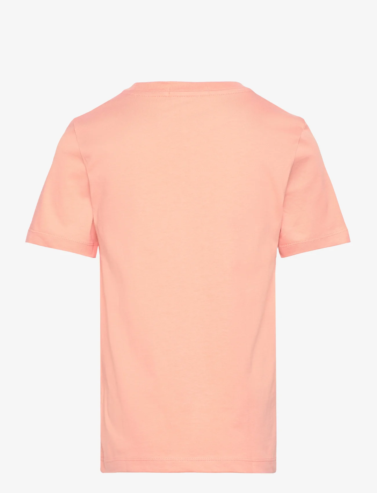 Calvin Klein - META-MINIMAL MONOGRAM T-SHIRT - marškinėliai trumpomis rankovėmis - blooming dahlia - 1