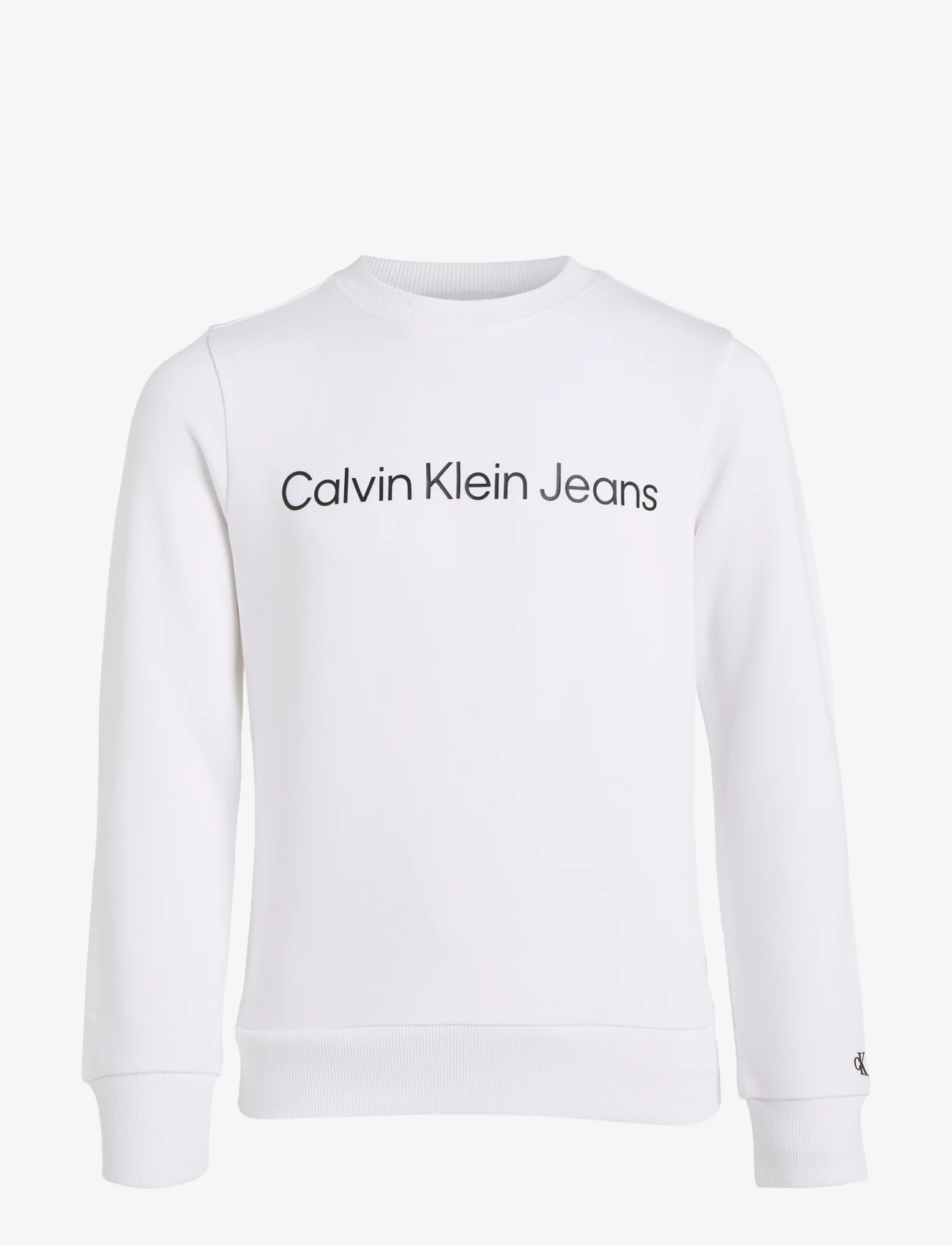 Calvin Klein - INST. LOGO REGULAR CN - svetarit - bright white - 0