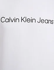 Calvin Klein - INST. LOGO REGULAR CN - sweatshirts - bright white - 9