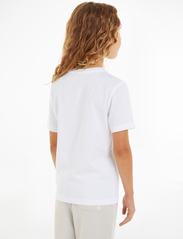 Calvin Klein - INST. LOGO SS T-SHIRT - kortärmade t-shirts - bright white - 2