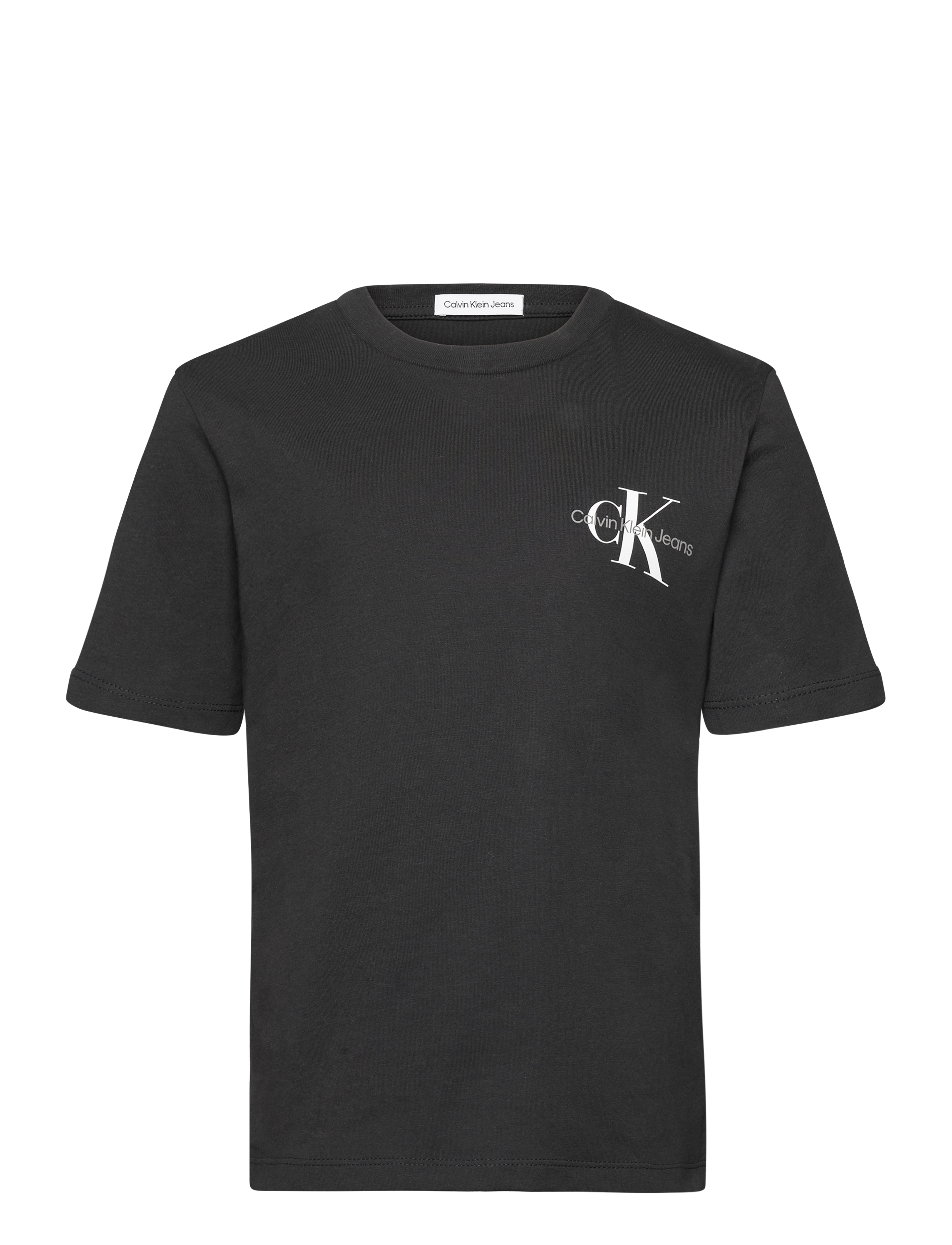 Calvin Klein CHEST MONOGRAM T-SHIRT - 4 for 3 - CK BLACK / black