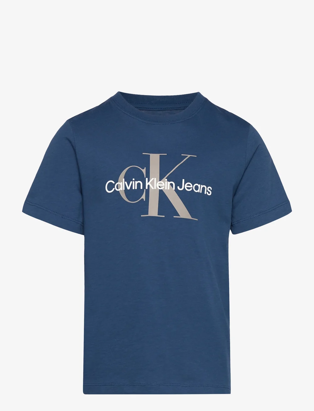 Calvin Klein - CK MONOGRAM SS T-SHIRT - kurzärmelige - blue jean - 1