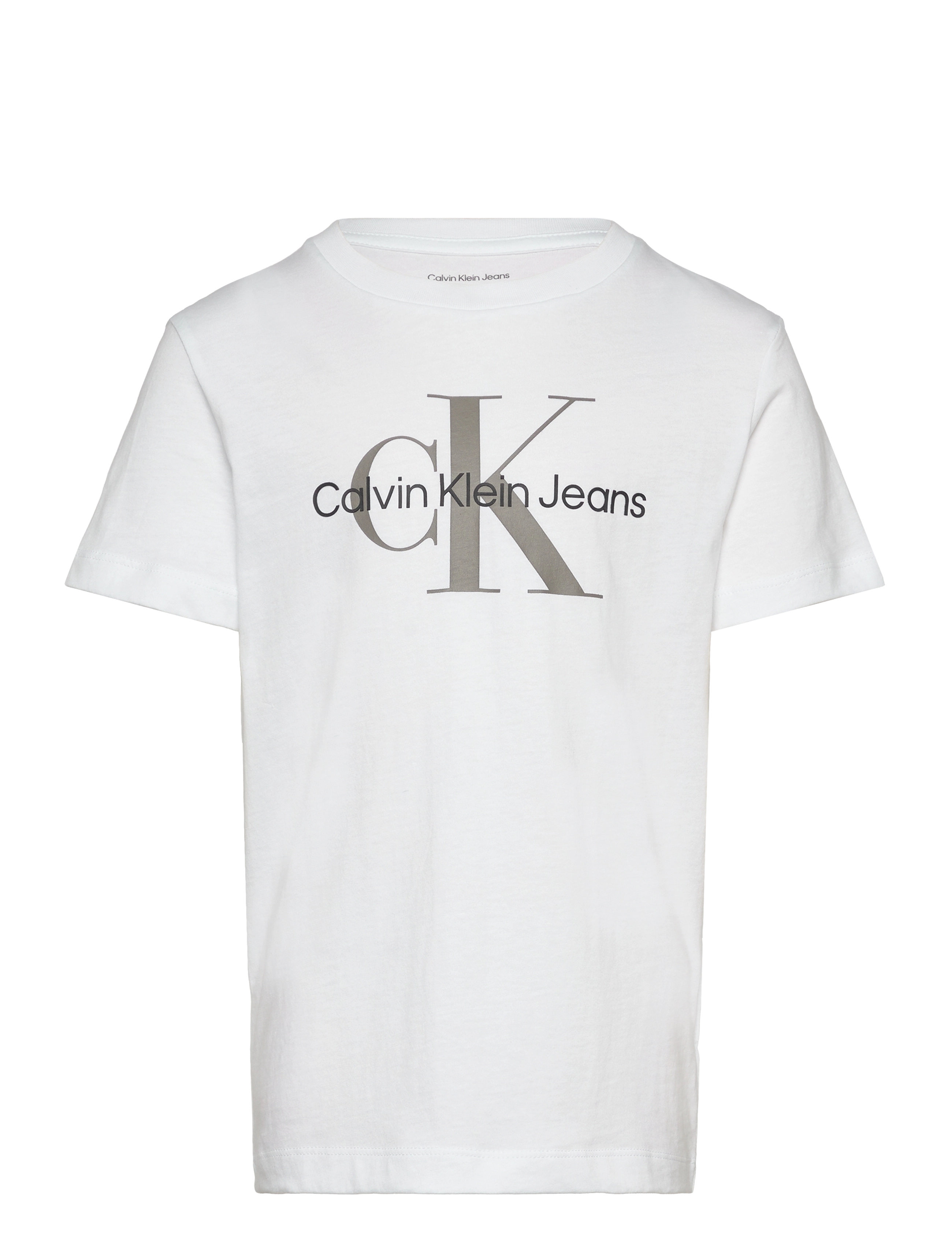 Calvin Klein - CK MONOGRAM SS T-SHIRT - bright white - 1