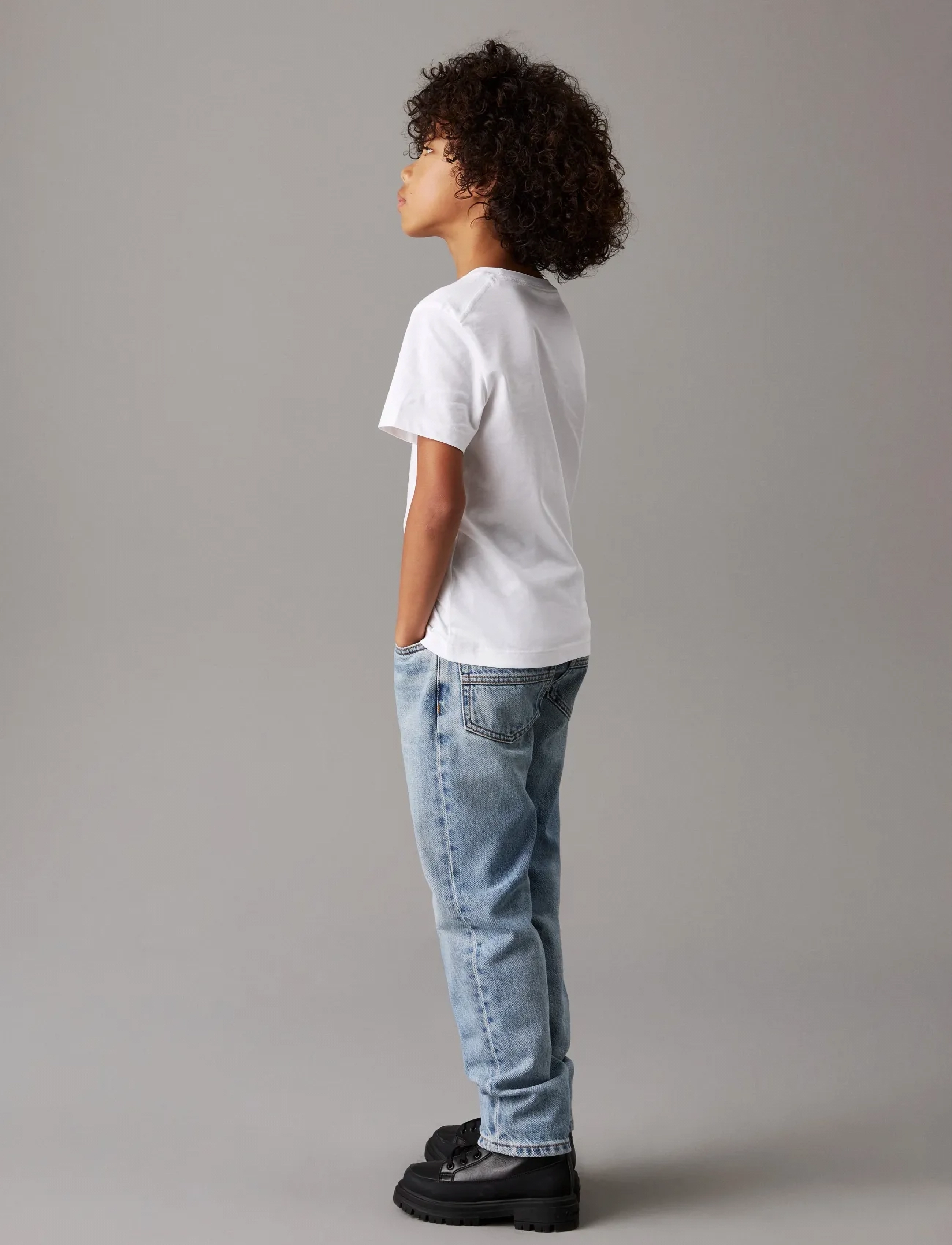 Calvin Klein - CK MONOGRAM SS T-SHIRT - bright white - 3