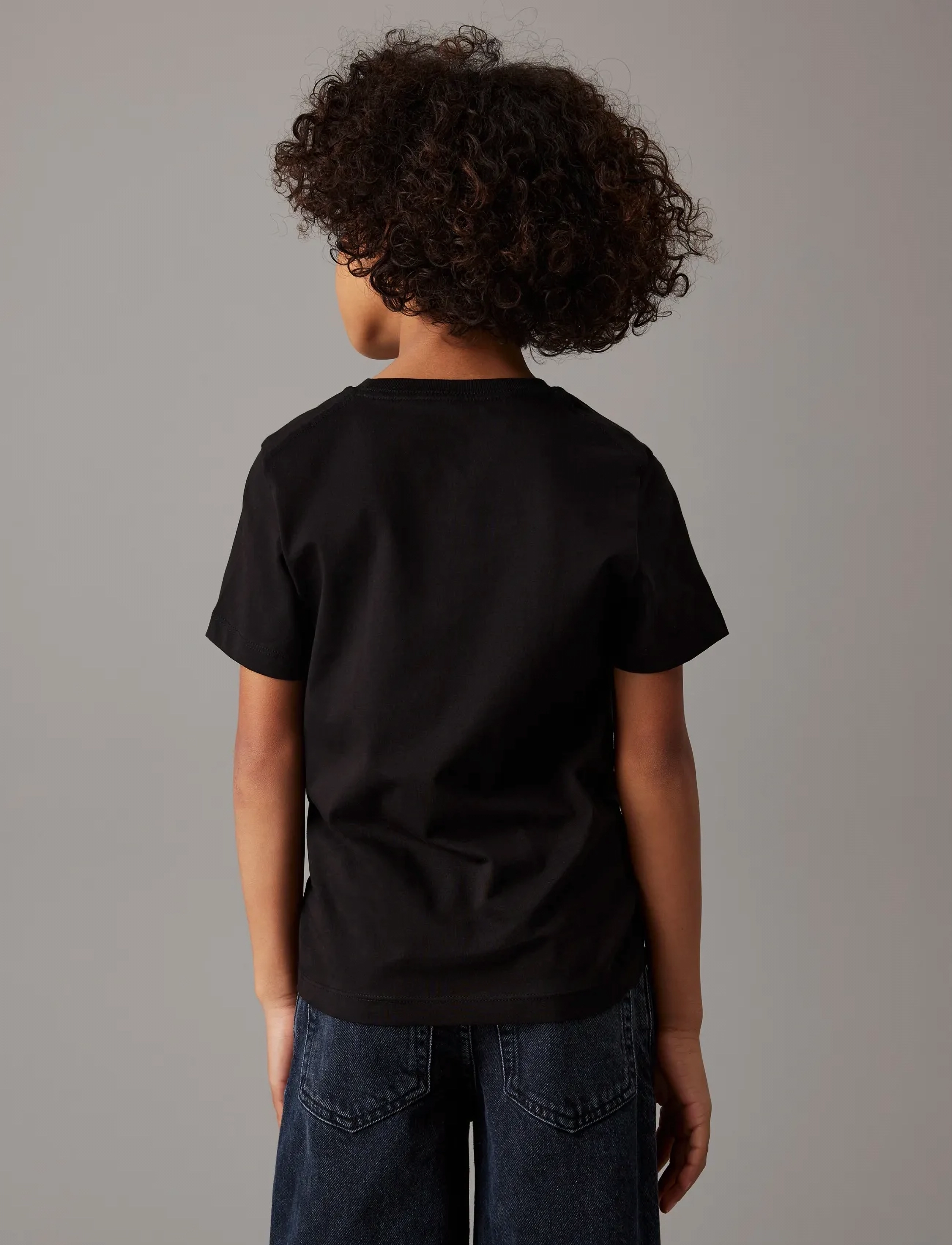 Calvin Klein - CK MONOGRAM SS T-SHIRT - korte mouwen - ck black - 3