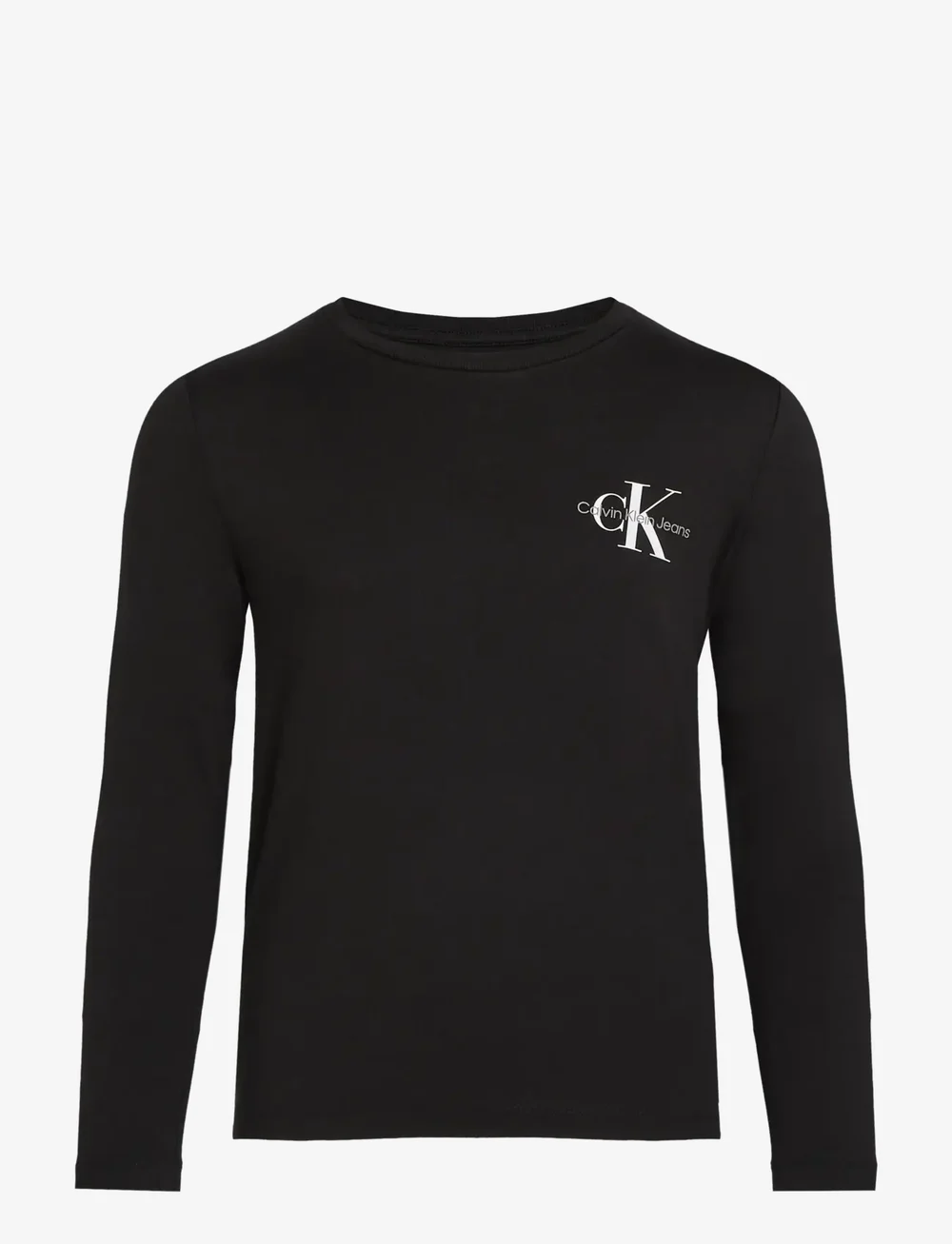 Calvin Klein - CHEST MONOLOGO LS T-SHIRT - langärmelig - ck black - 1