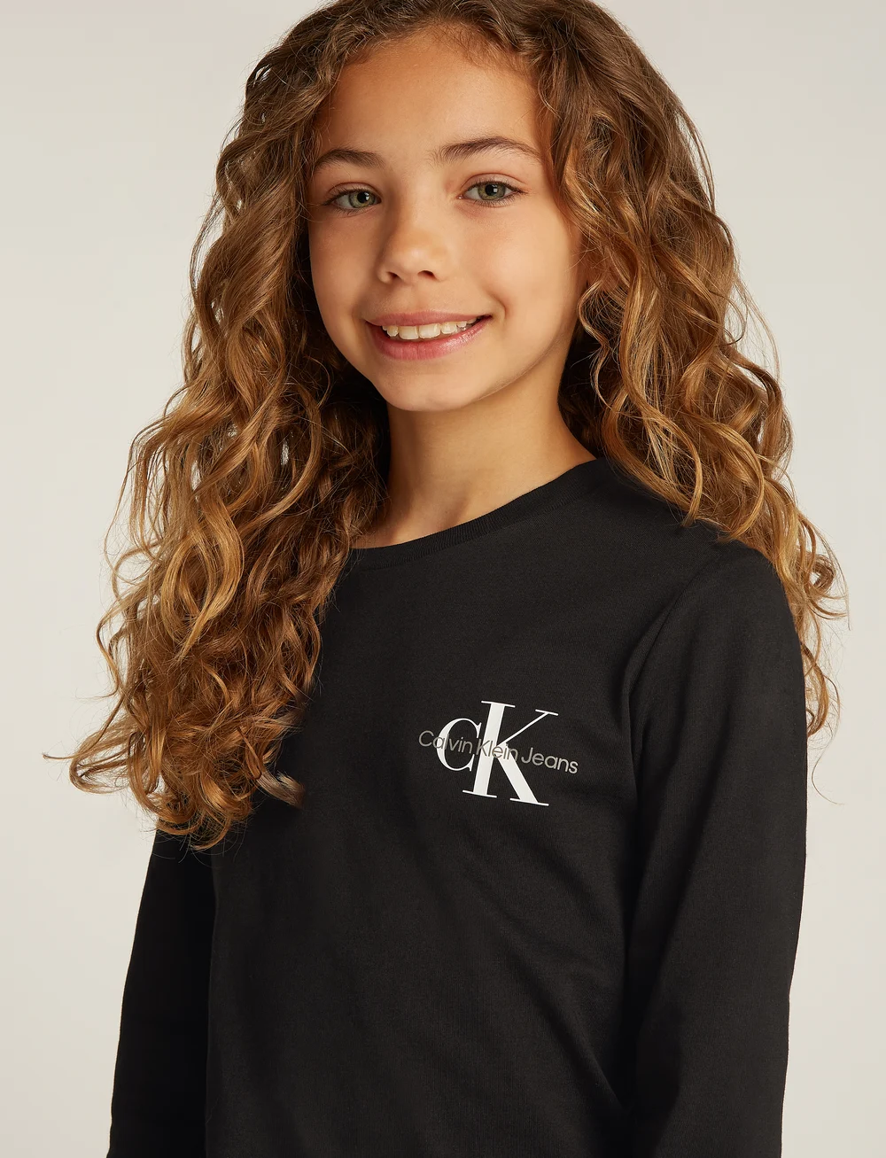 Calvin Klein - CHEST MONOLOGO LS T-SHIRT - langärmelig - ck black - 0