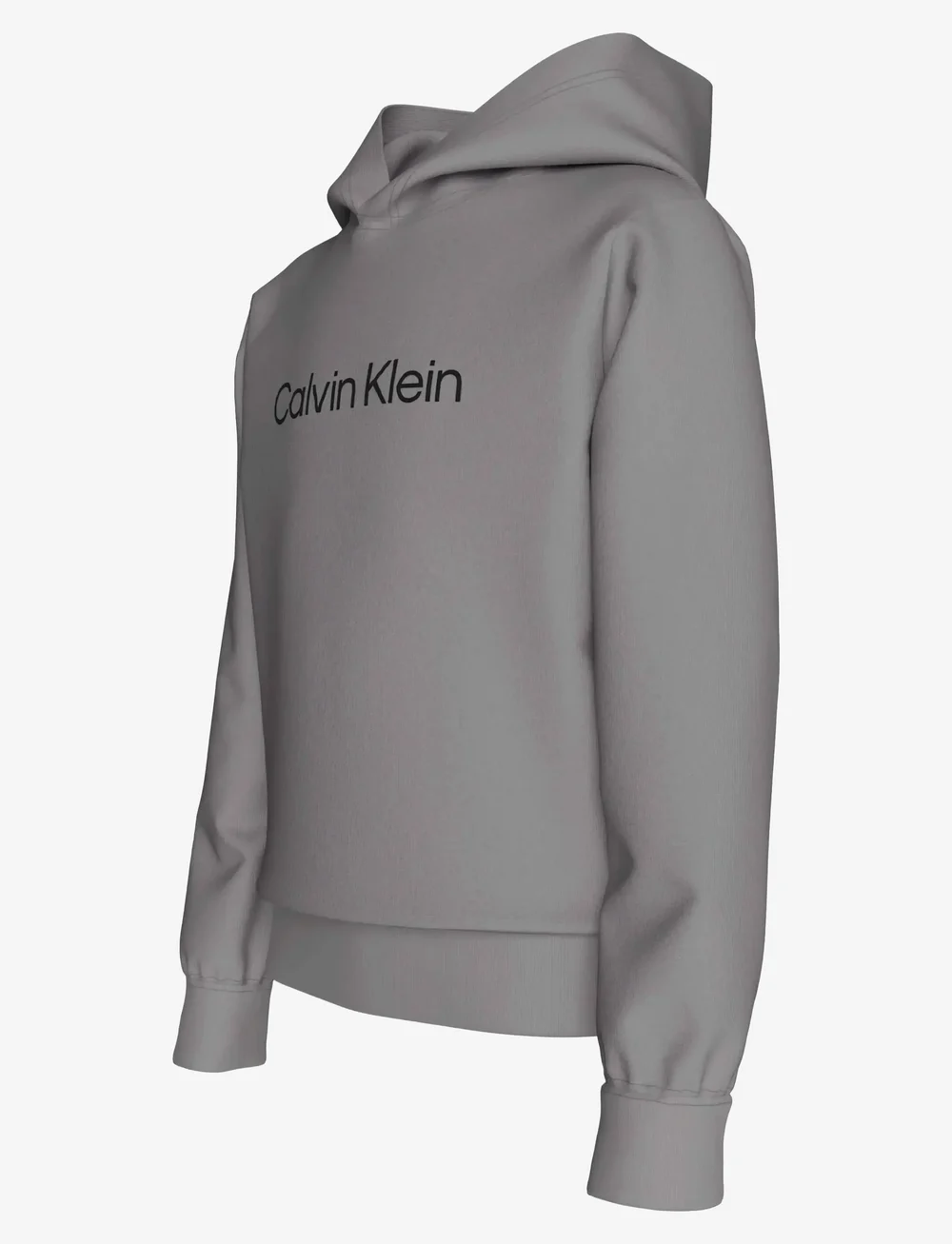 Calvin Klein - INST. LOGO REG. TERRY HOODIE - hættetrøjer - granite gray - 0