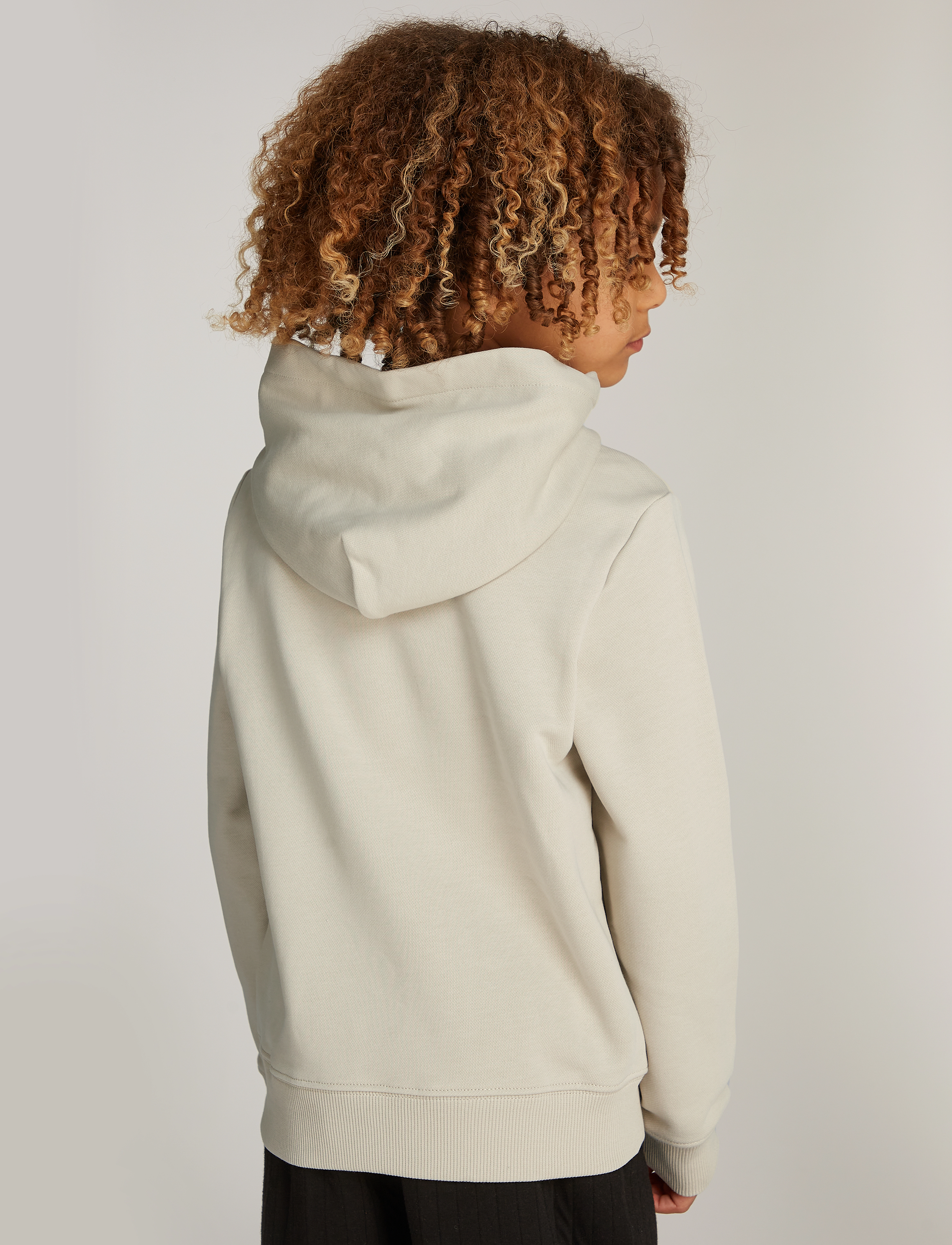 Calvin Klein - INST. LOGO REG. TERRY HOODIE - hættetrøjer - pelican - 2