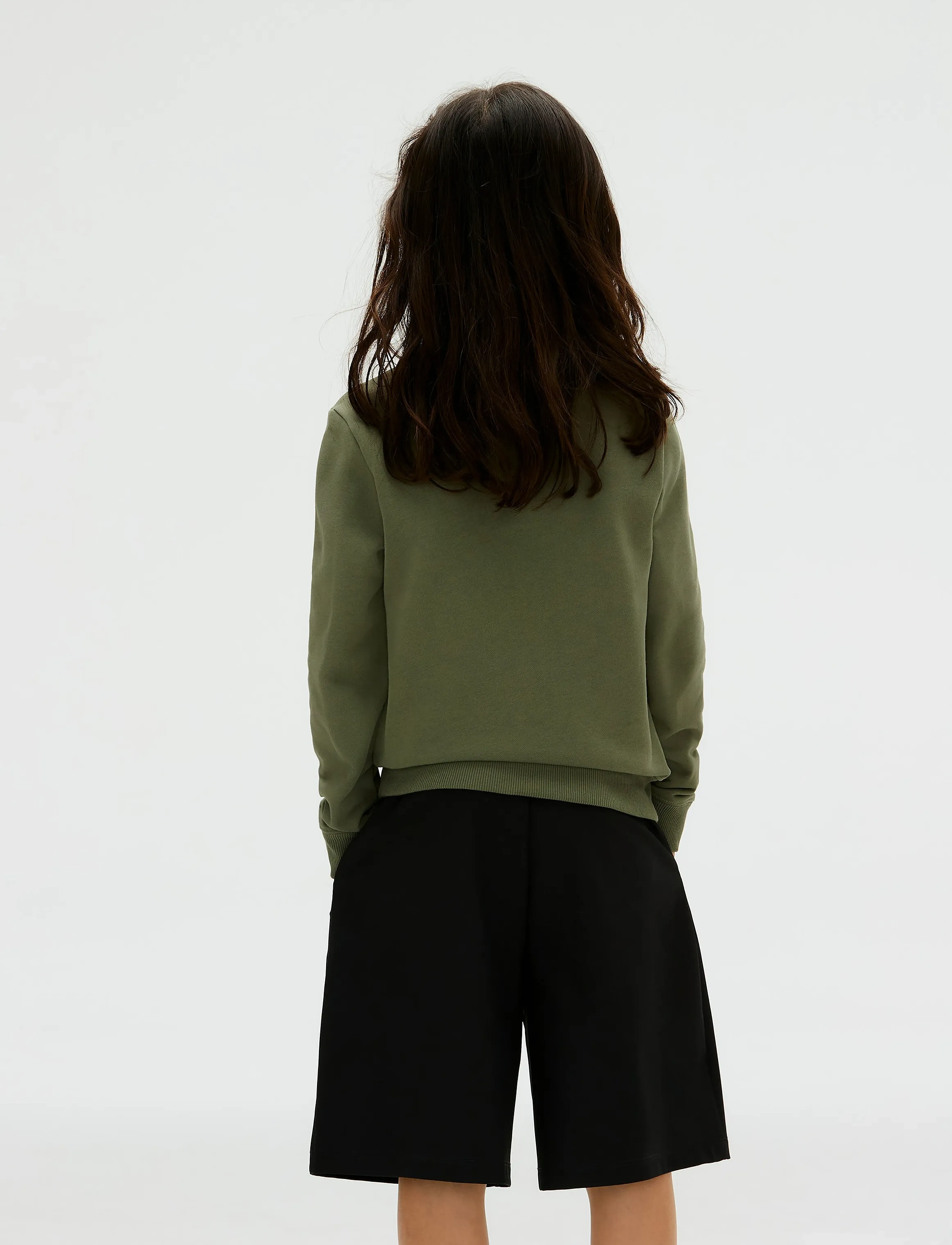 Calvin Klein - INST. LOGO REGULAR CN - sweatshirts - dusty olive - 5