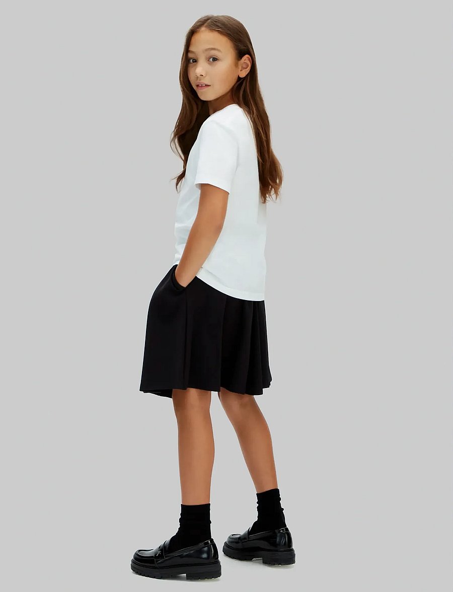 Calvin Klein - INST. LOGO SS T-SHIRT - kortærmede t-shirts - bright white - 4