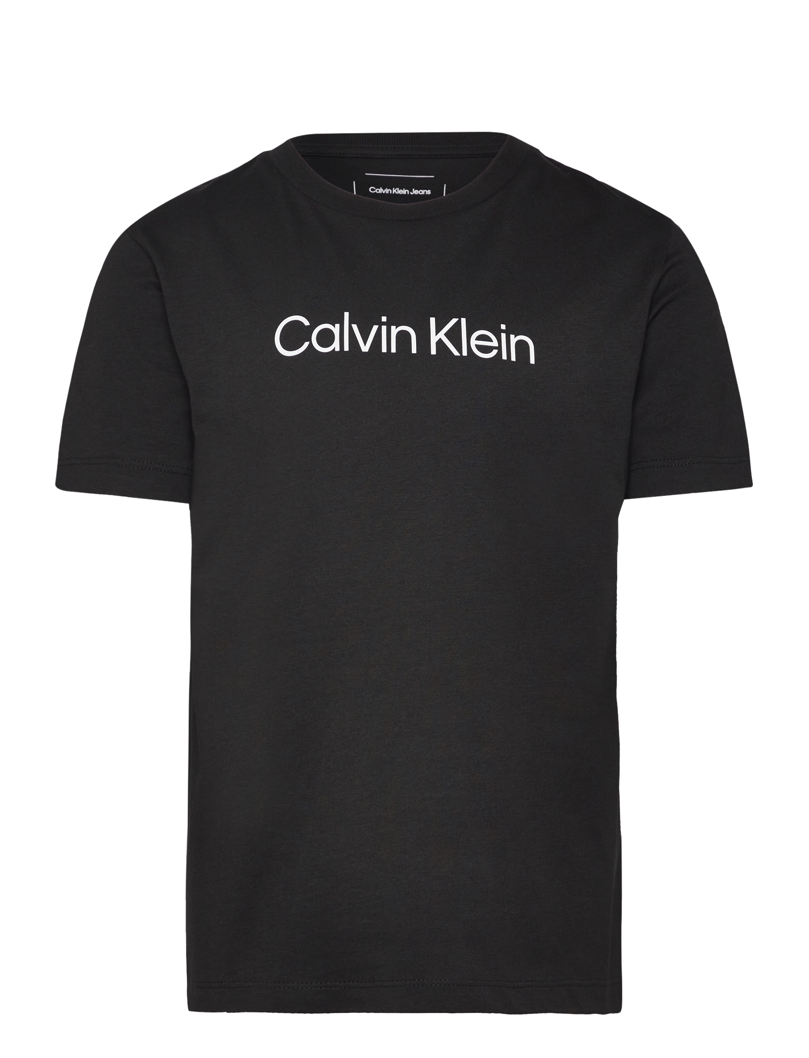 Calvin Klein INST. LOGO SS T-SHIRT - Overdele - CK BLACK / black
