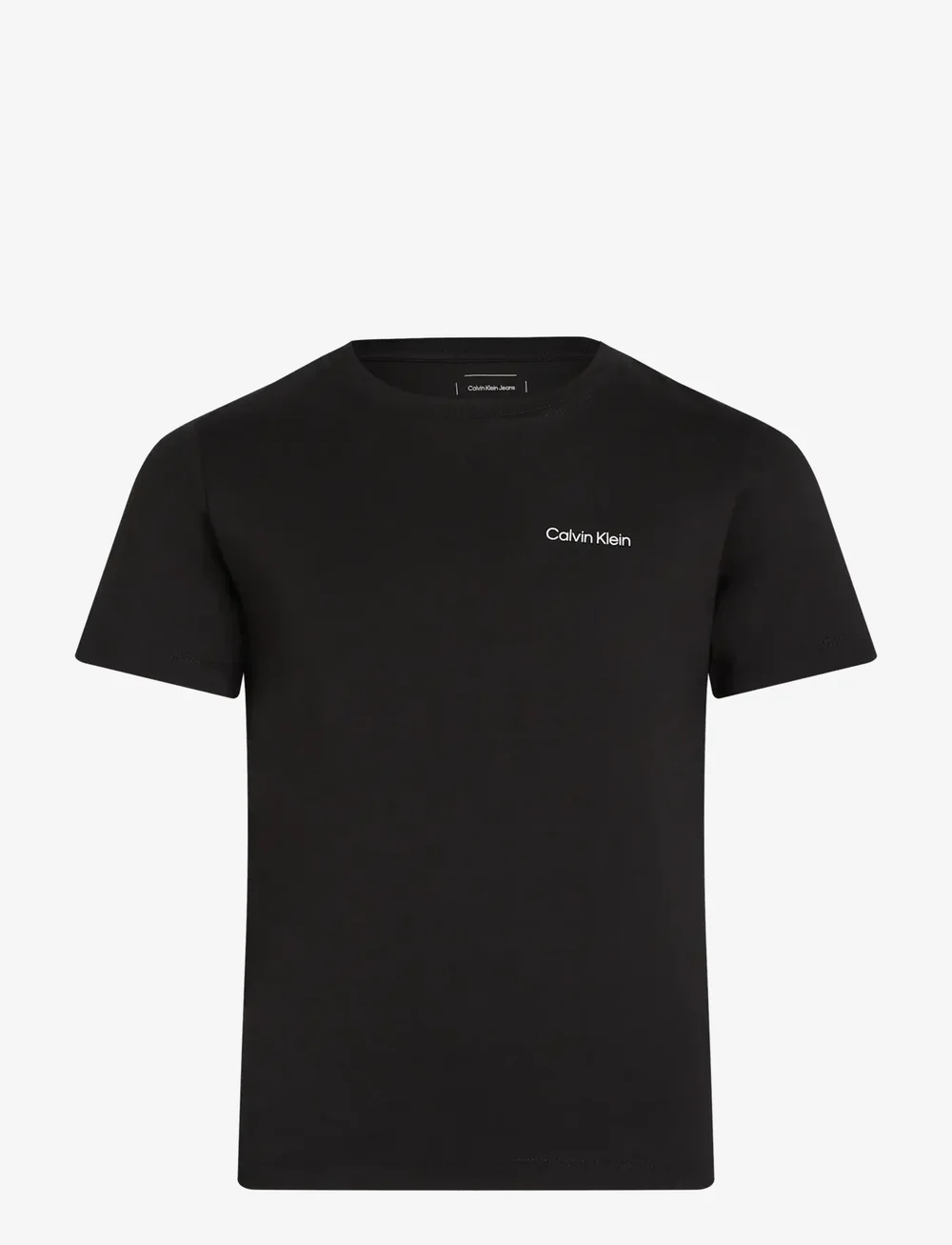 Calvin Klein - CHEST INST.LOGO SS T-SHIRT - marškinėliai trumpomis rankovėmis - ck black - 1