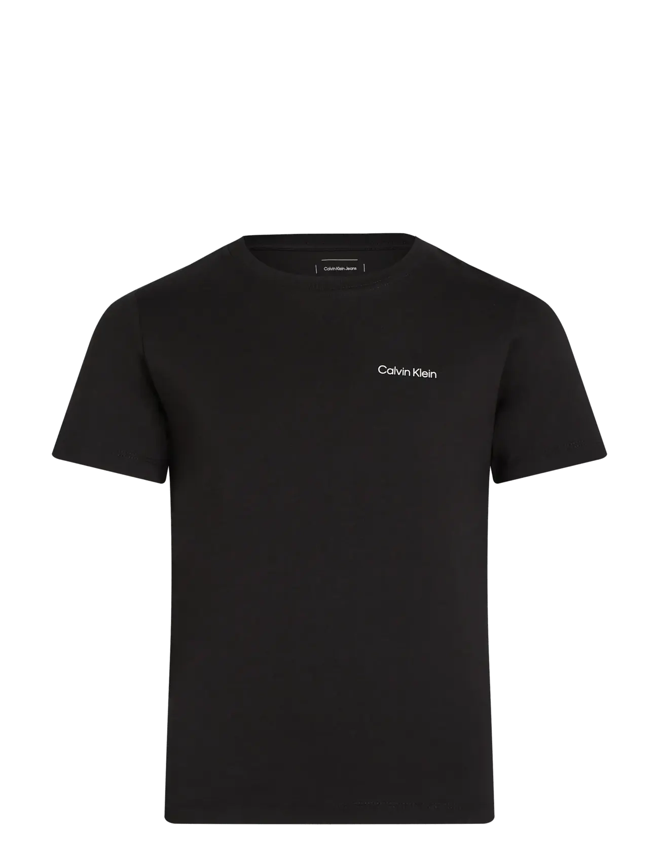 Calvin Klein CHEST INST.LOGO SS T-SHIRT - 4 for 3 - CK BLACK / black