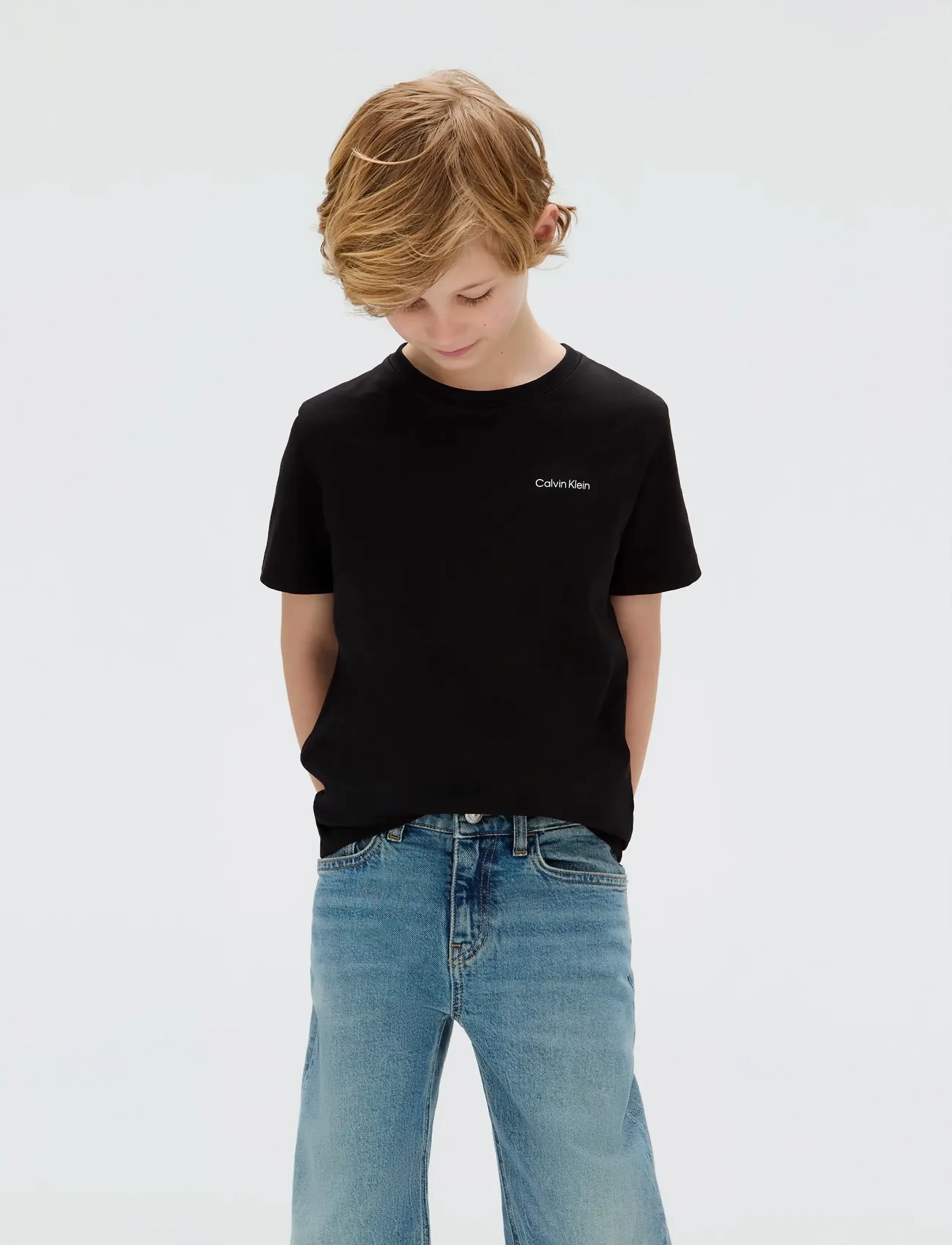 Calvin Klein - CHEST INST.LOGO SS T-SHIRT - t-shirts à manches courtes - ck black - 3