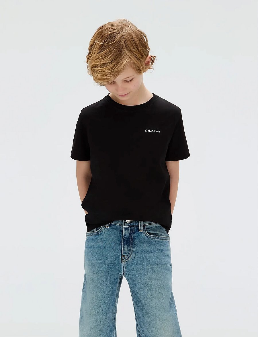 Calvin Klein - CHEST INST.LOGO SS T-SHIRT - kurzärmelige - ck black - 3