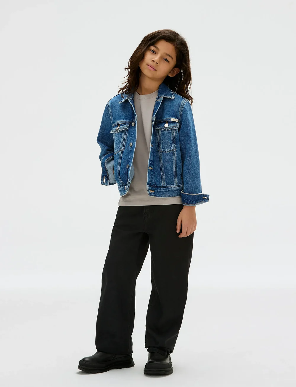 Calvin Klein - CHEST INST.LOGO SS T-SHIRT - kurzärmelige - mourning dove - 4