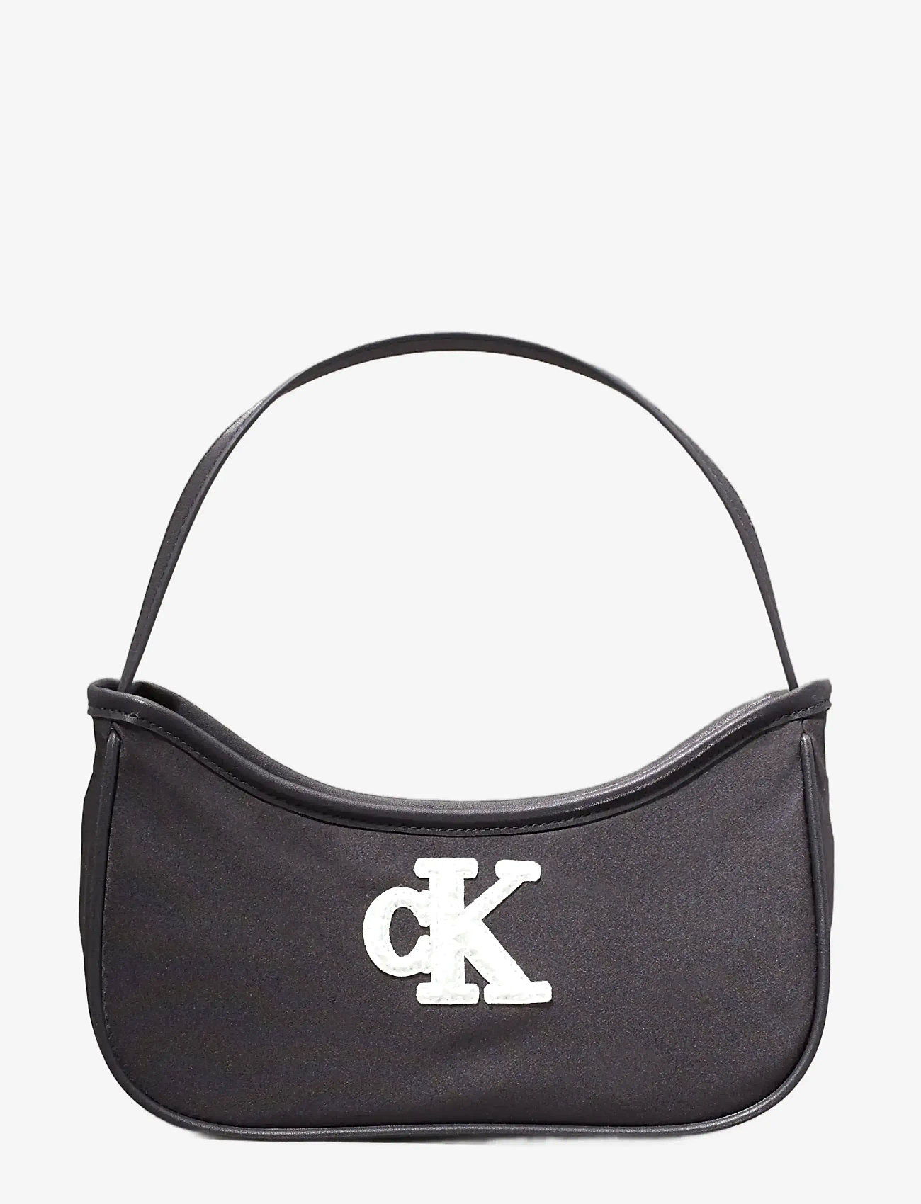 Calvin Klein - TEDDY CK SHOULDERBAG - skuldertasker - ck black - 1