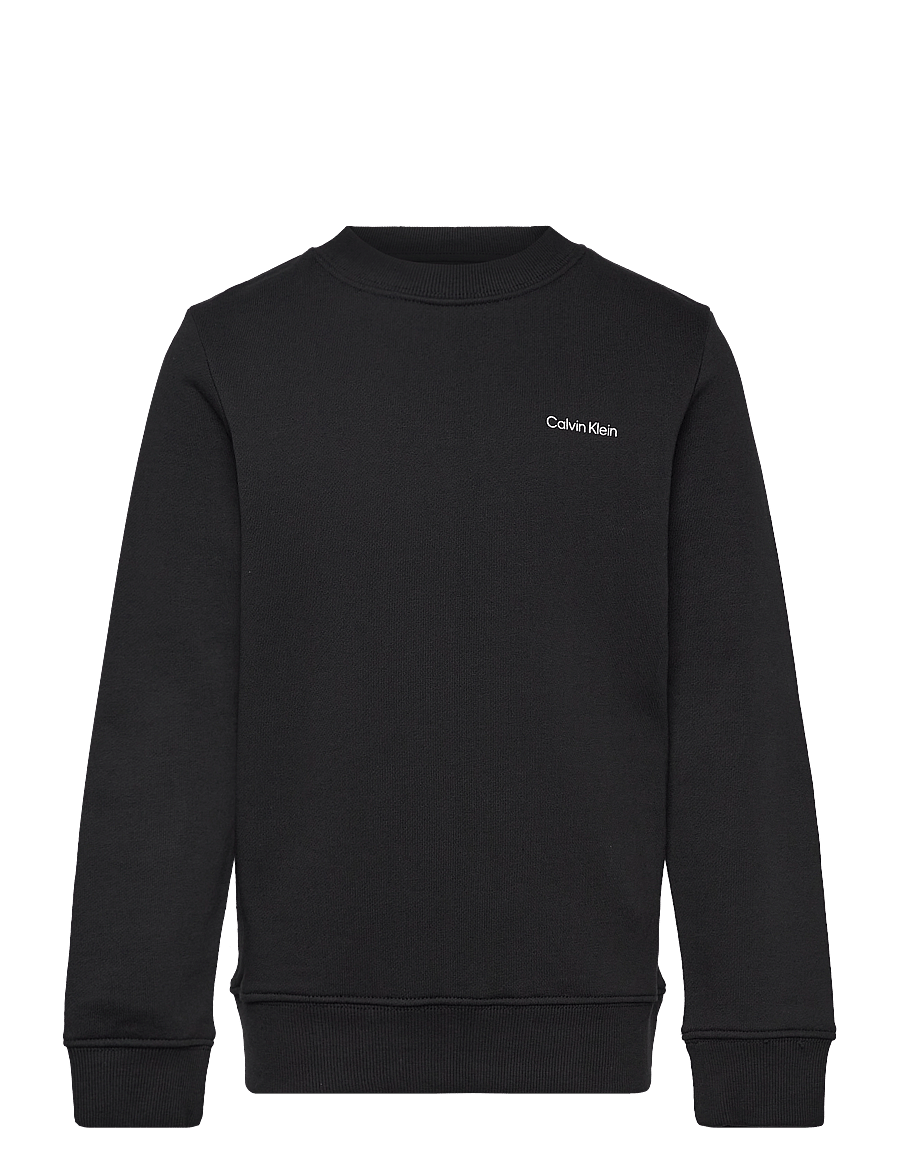 Calvin Klein - CHEST INST. LOGO REGULAR CN - sweatshirts - ck black - 1