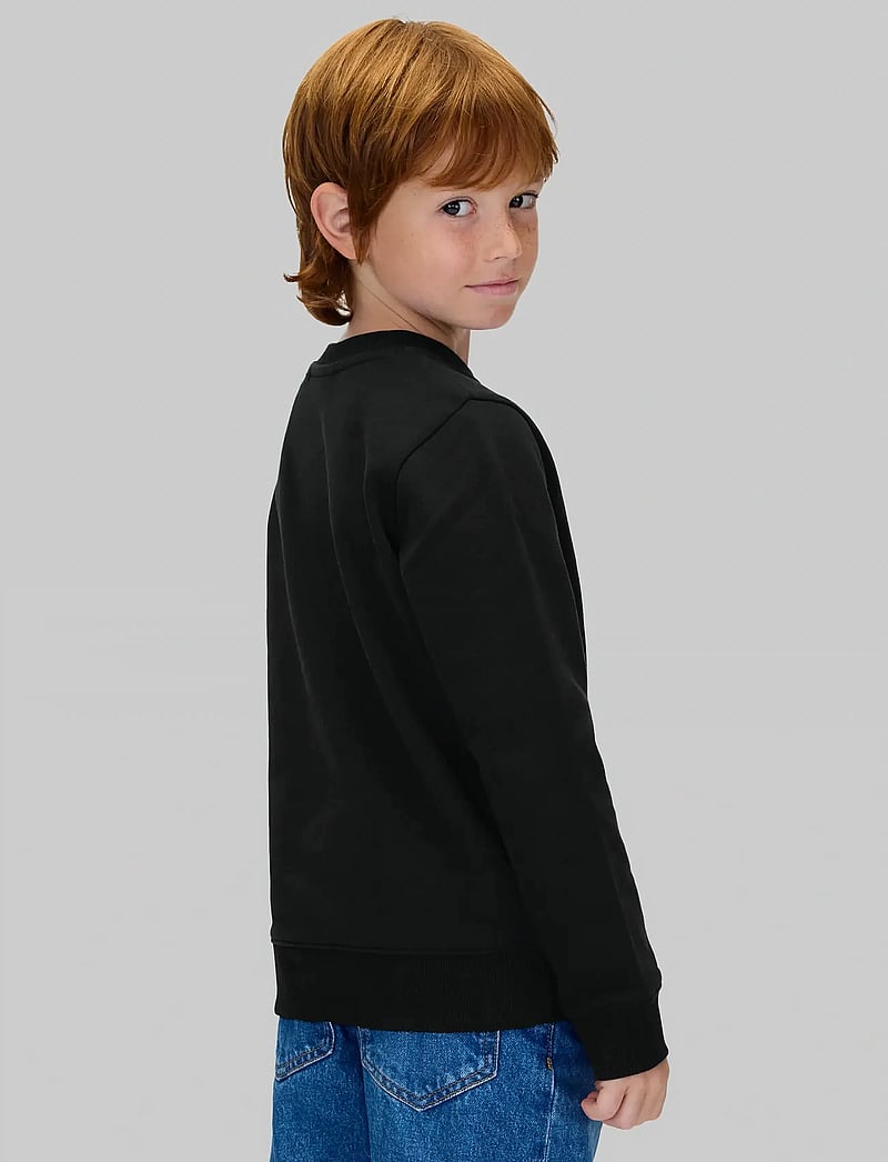 Calvin Klein - CHEST INST. LOGO REGULAR CN - džemperiai - ck black - 4