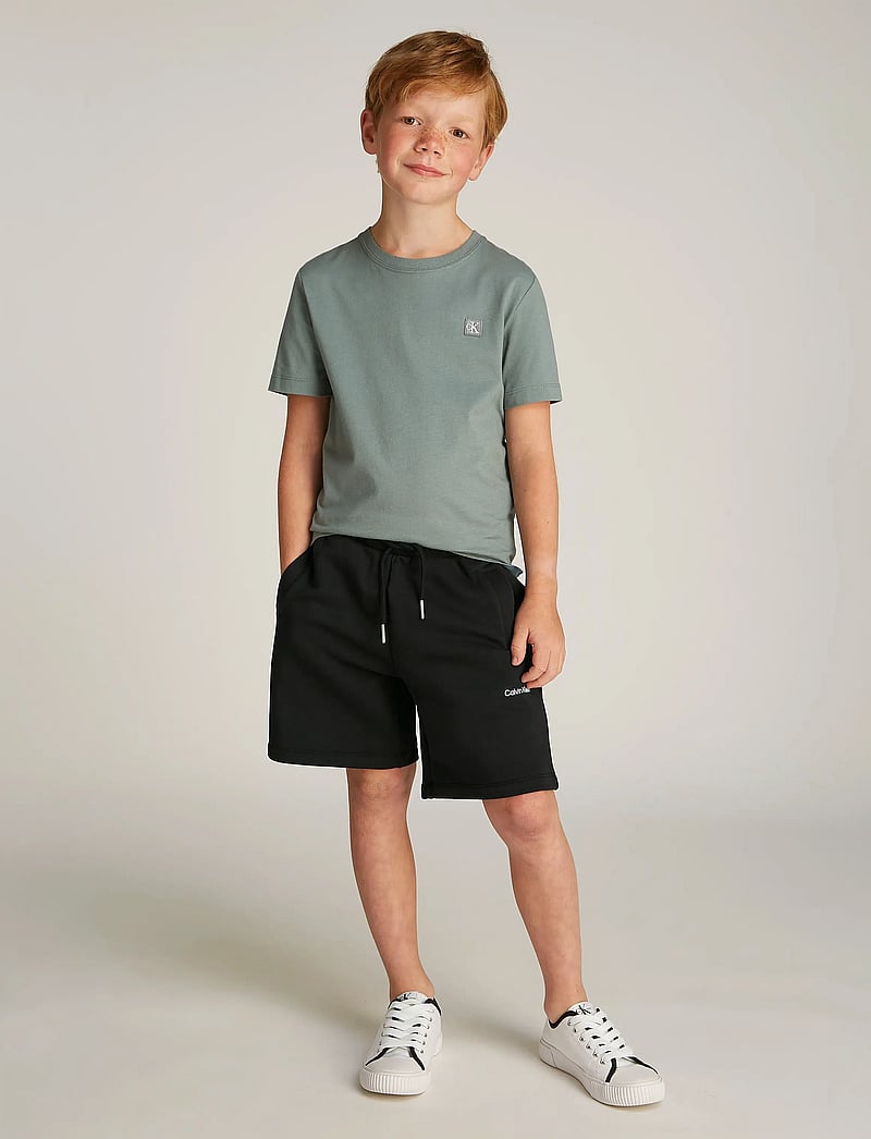 Calvin Klein - NEW INST. LOGO SHORTS - mjukisshorts - ck black - 4