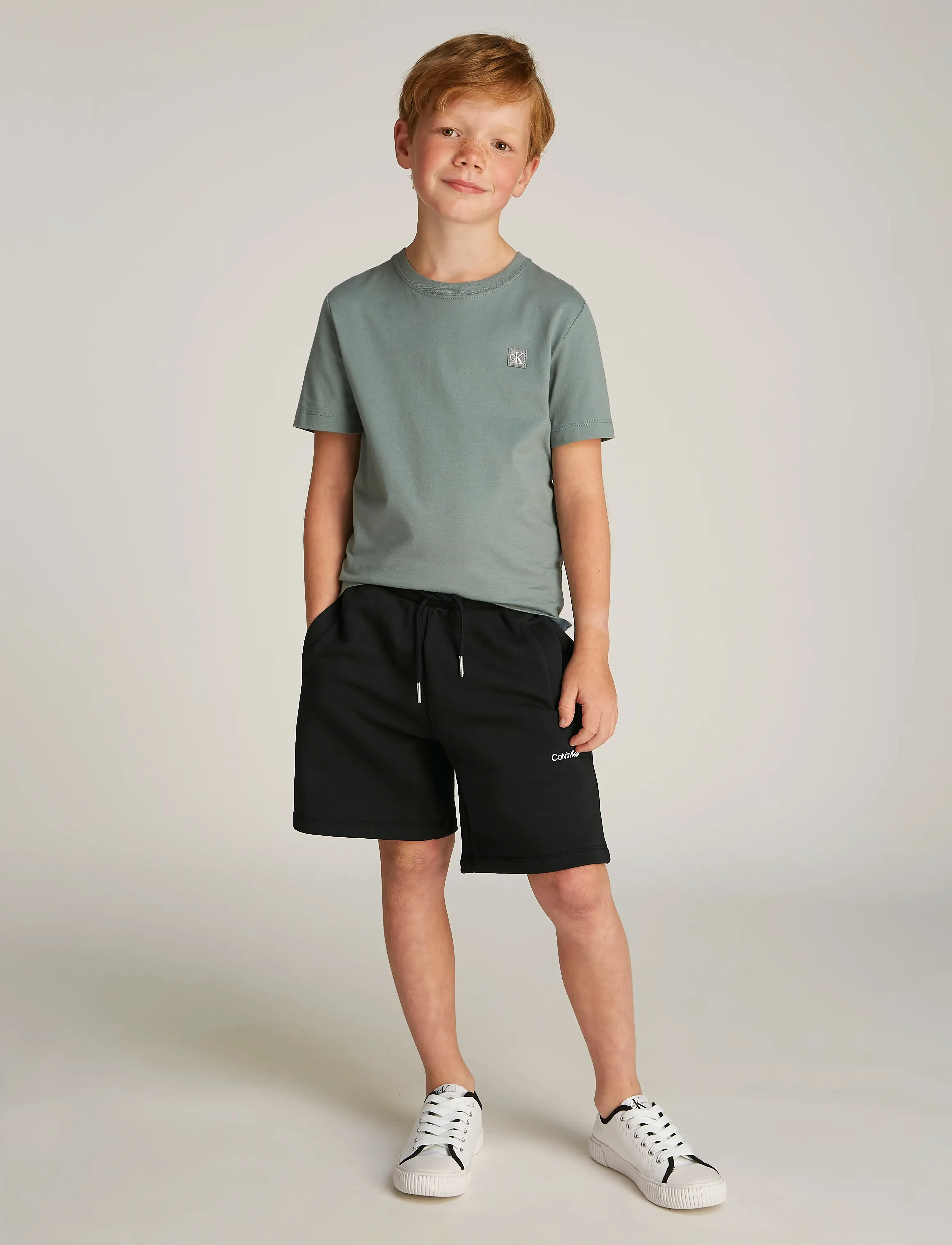Calvin Klein - NEW INST. LOGO SHORTS - shorts - ck black - 4