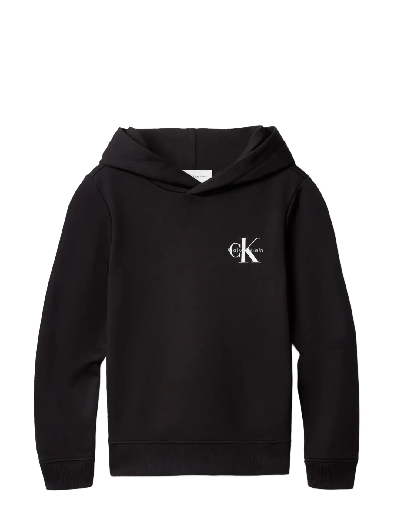 Calvin Klein SMALL MONOGRAM HOODIE - Calvin Klein - CK BLACK / black