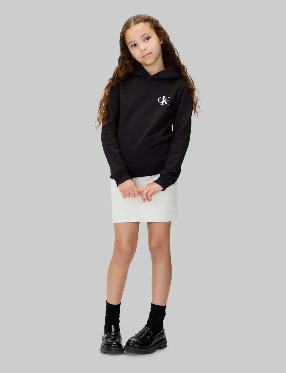 Calvin Klein - SMALL MONOGRAM HOODIE - kapuzenpullover - ck black - 2