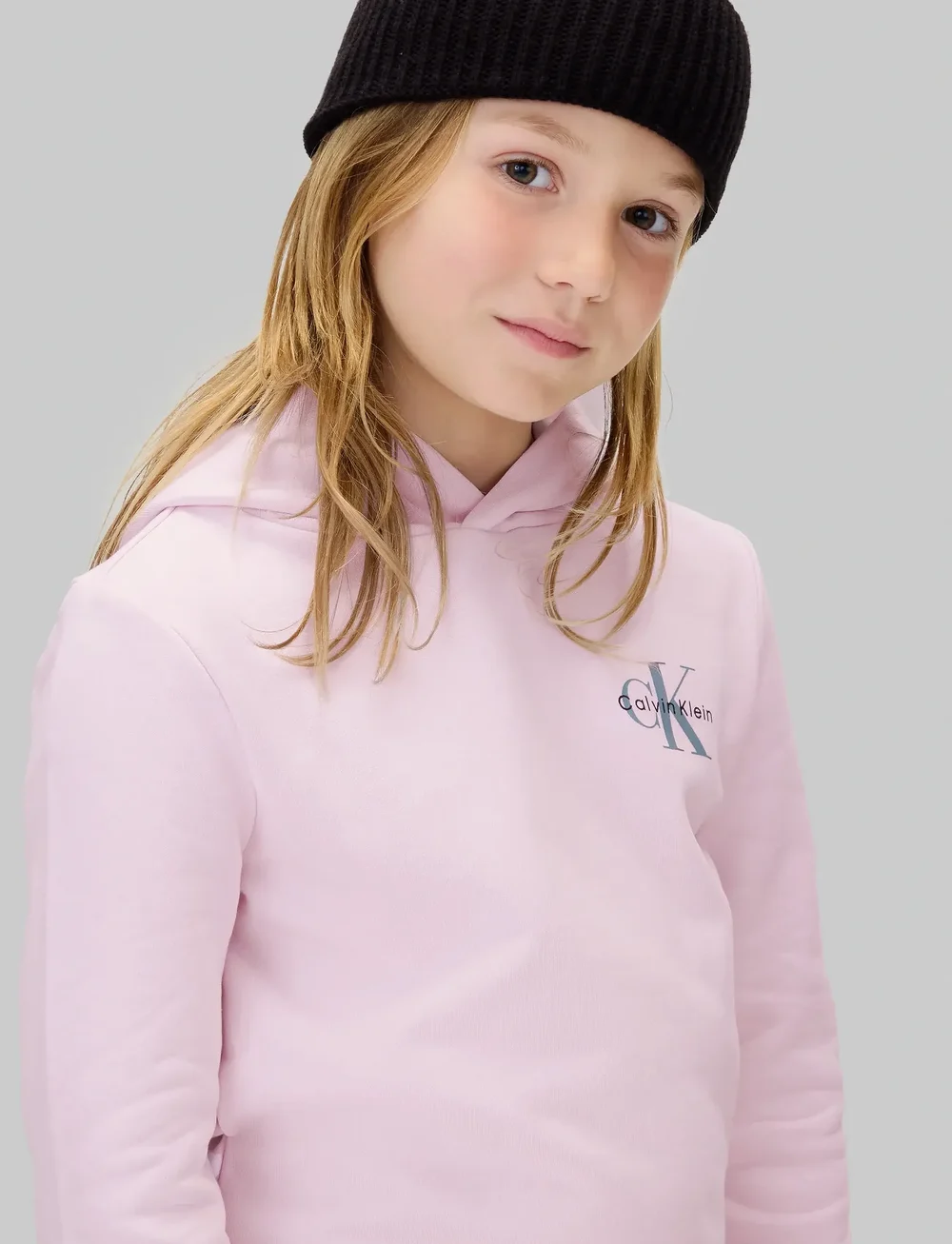 Calvin Klein - SMALL MONOGRAM HOODIE - kapuutsiga dressipluusid - light lilac - 4