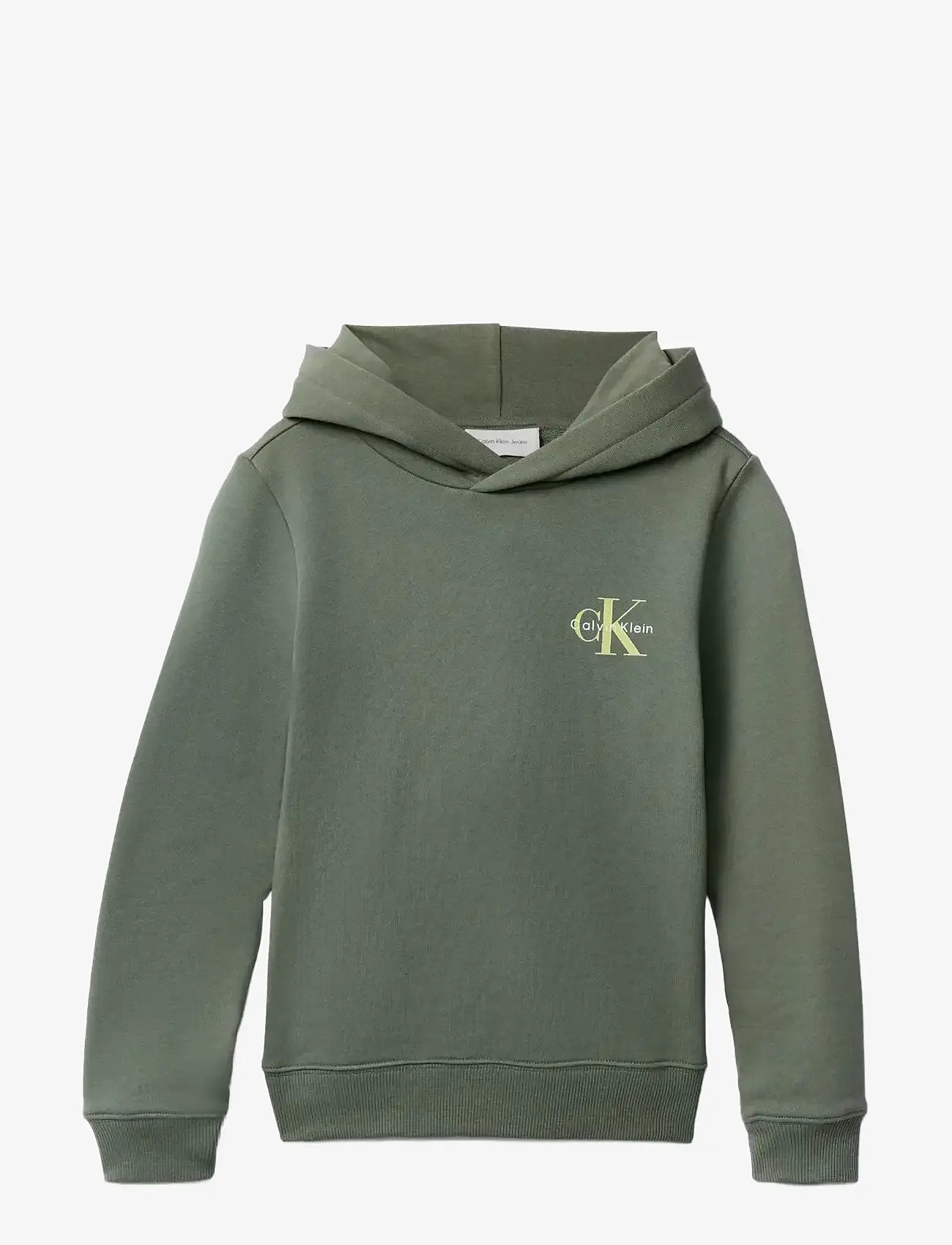 Calvin Klein - SMALL MONOGRAM HOODIE - hættetrøjer - thyme - 1