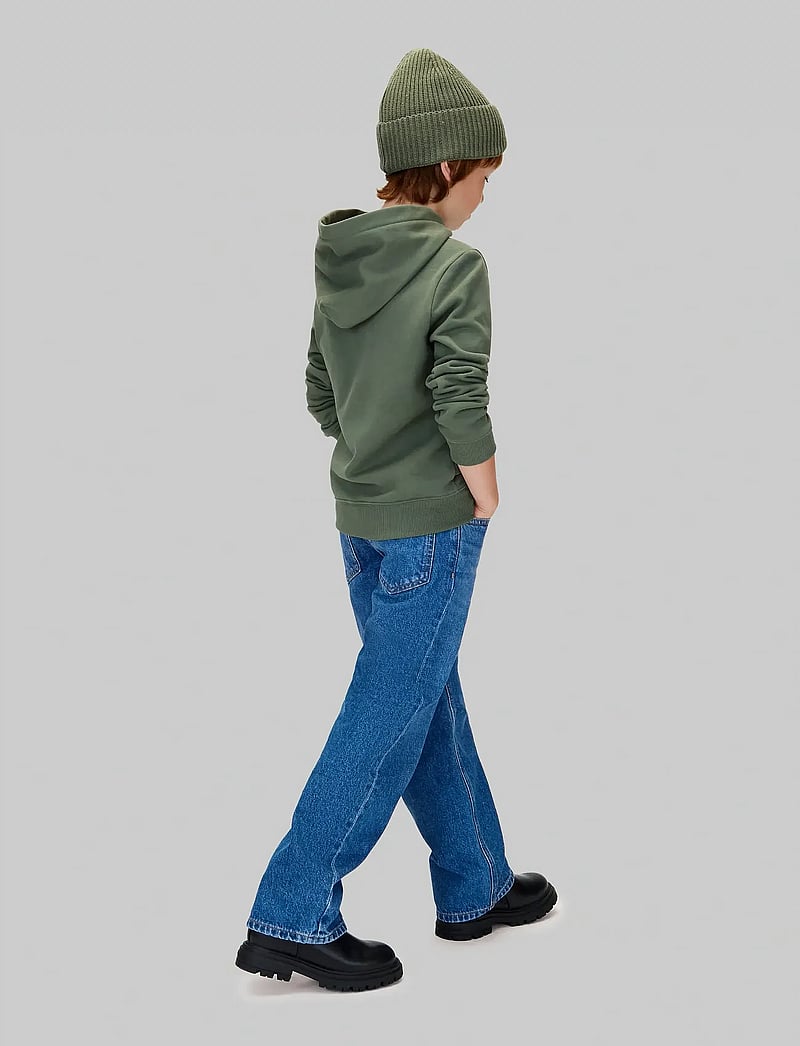 Calvin Klein - SMALL MONOGRAM HOODIE - hættetrøjer - thyme - 3