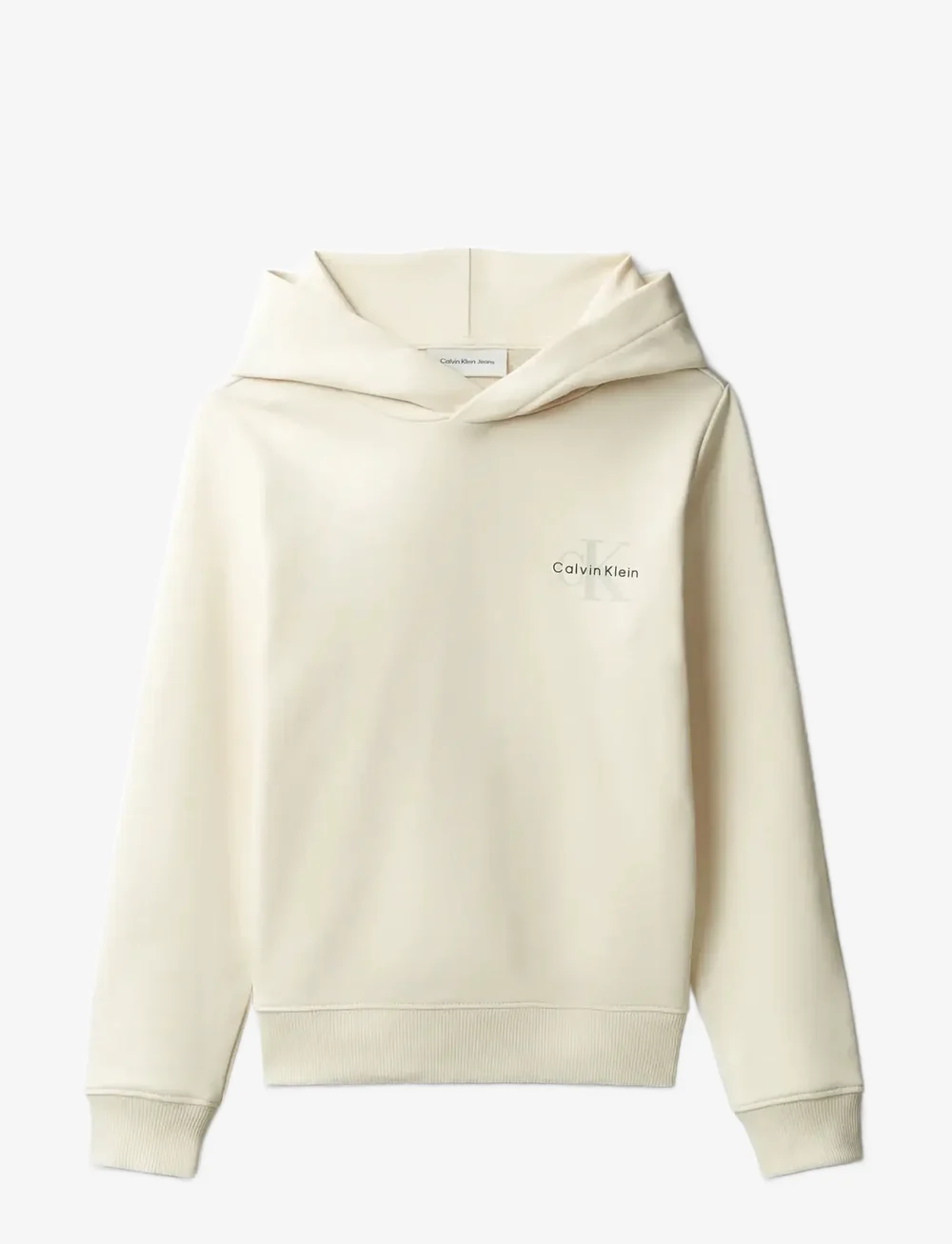 Calvin Klein - SMALL MONOGRAM HOODIE - hættetrøjer - whitecap gray - 1
