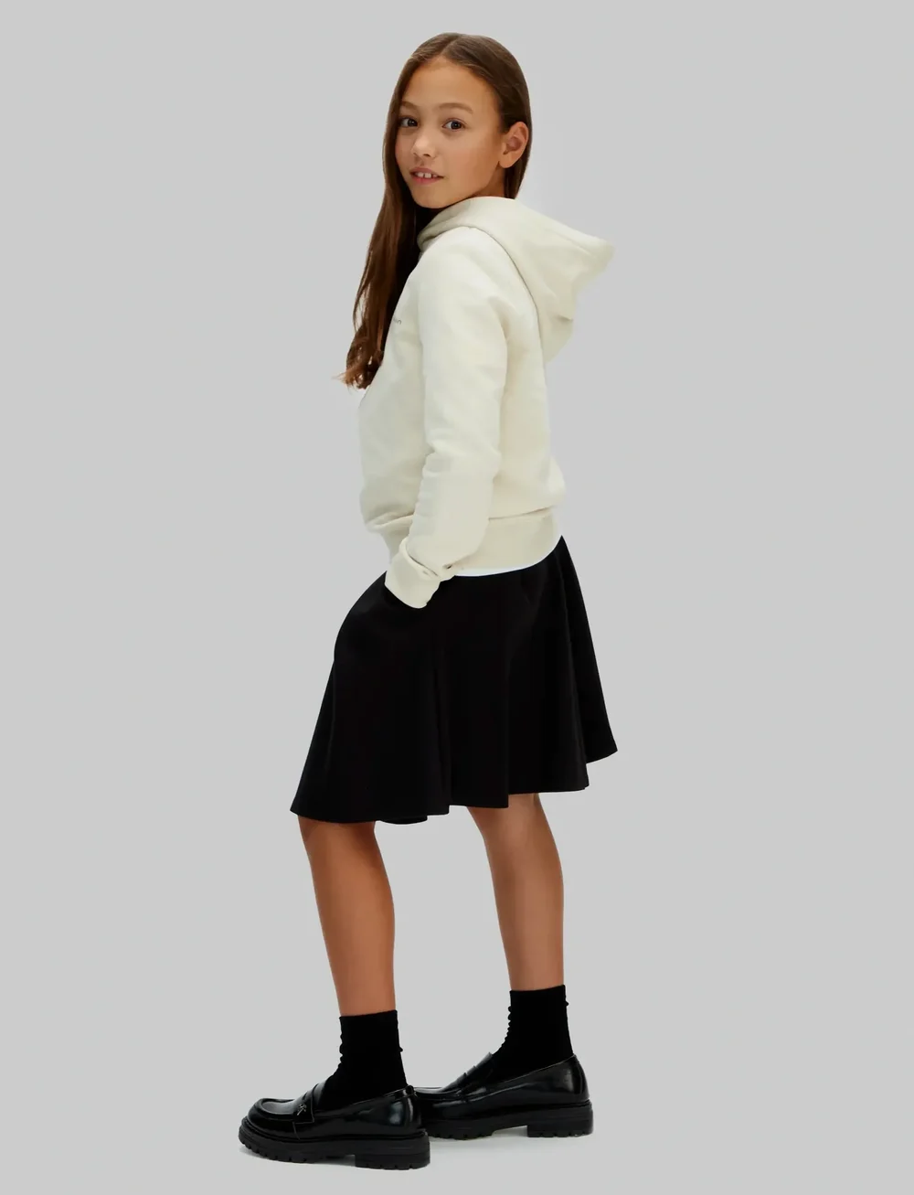 Calvin Klein - SMALL MONOGRAM HOODIE - hættetrøjer - whitecap gray - 4