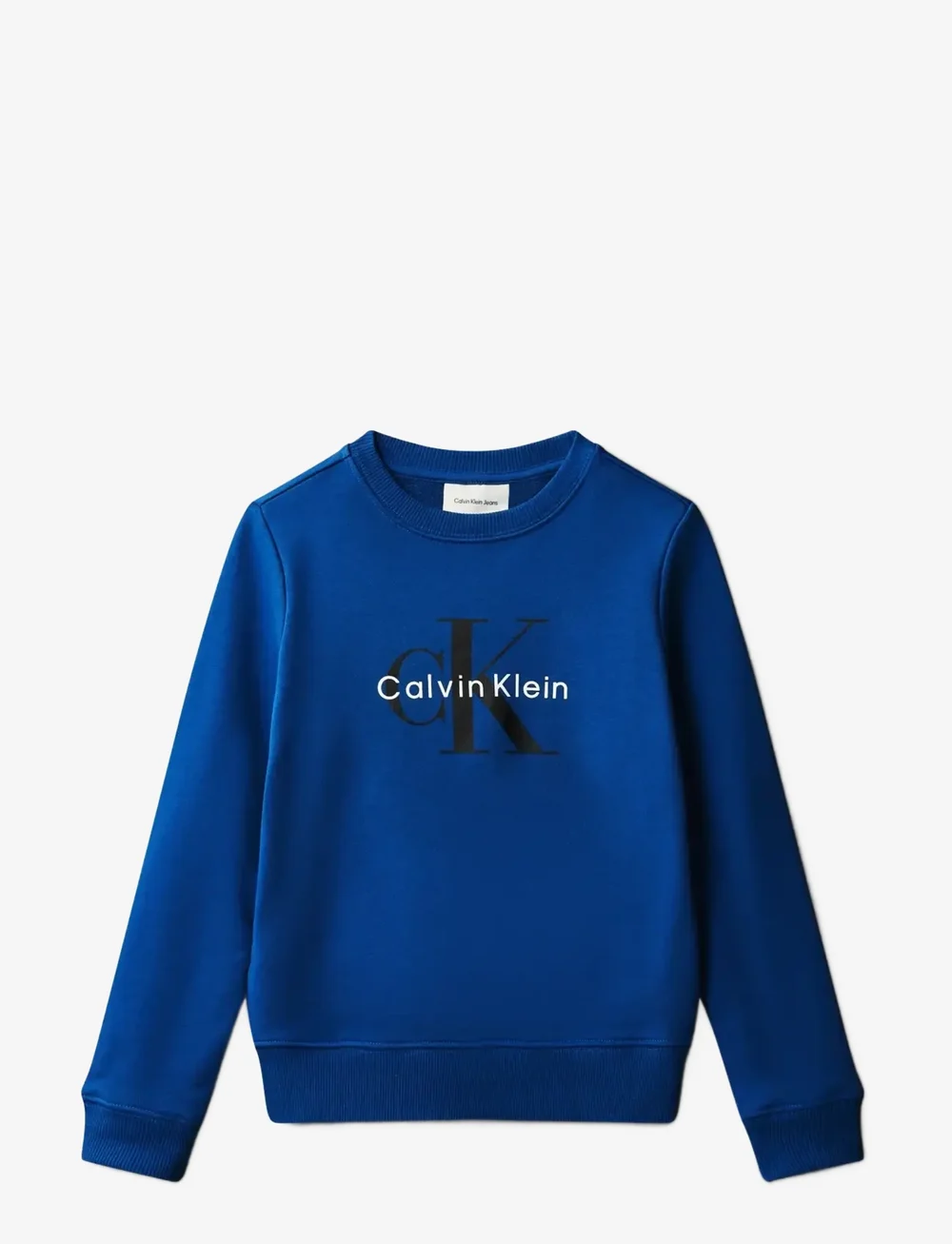 Calvin Klein - CK MONOGRAM TERRY CN SWEATSHIRT - sweatshirts - admiral blue - 1