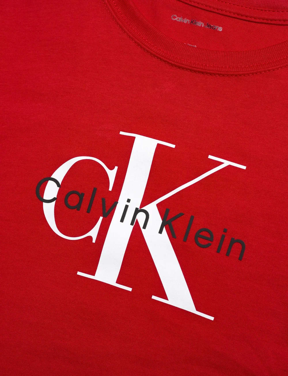 Calvin Klein - CK MONOGRAM SS T-SHIRT - kortærmede t-shirts - adrenaline rush - 2