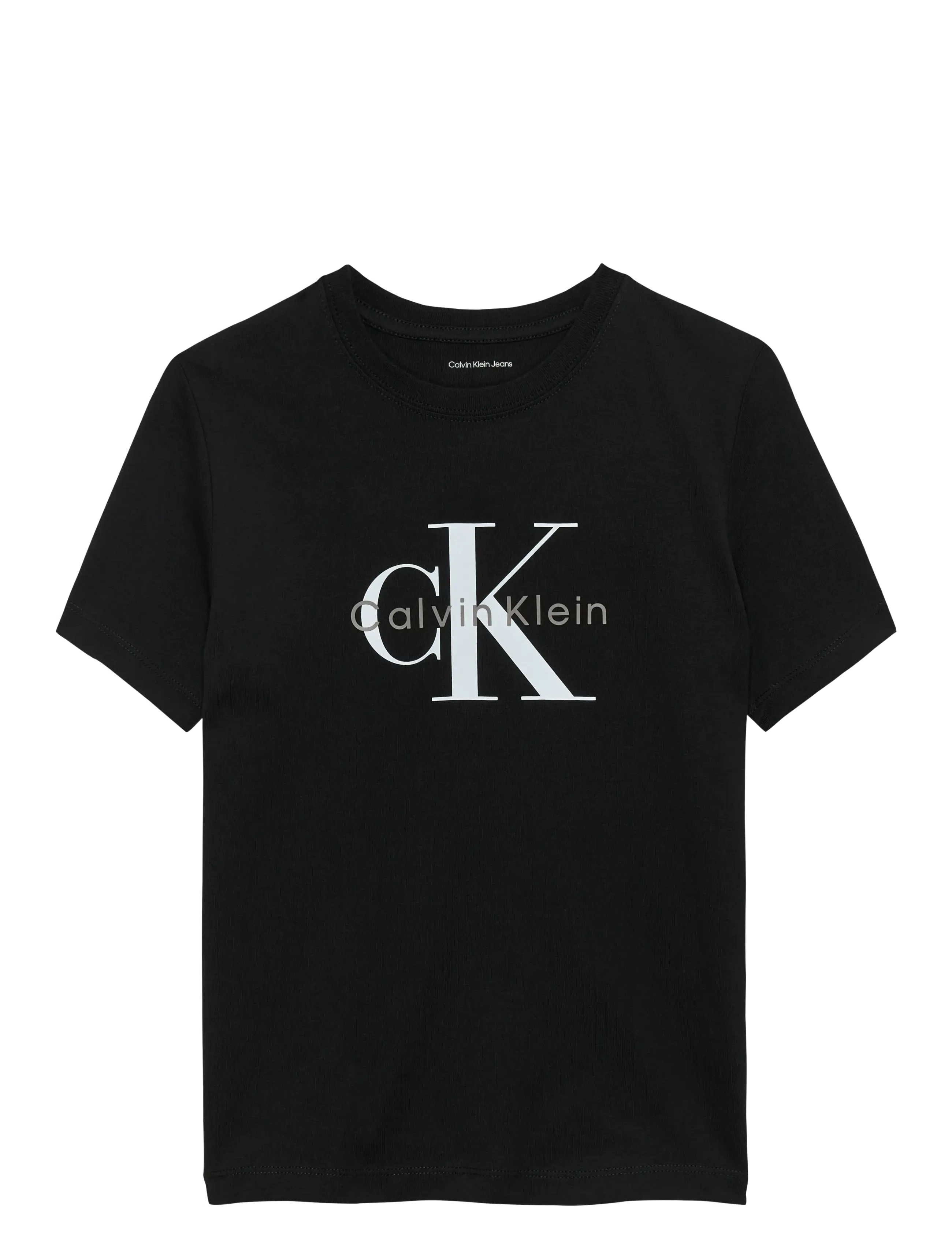 Calvin Klein MONOLOGO SS TEE - Pakkumised - CK BLACK / black