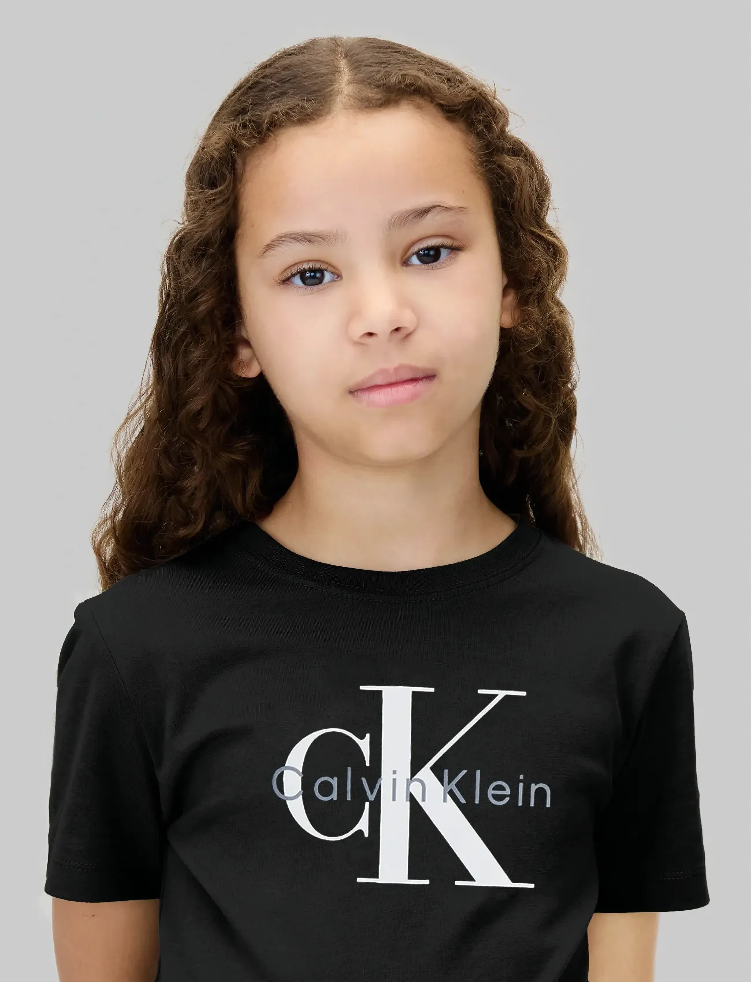 Calvin Klein - CK MONOGRAM SS T-SHIRT - short-sleeved t-shirts - ck black - 4