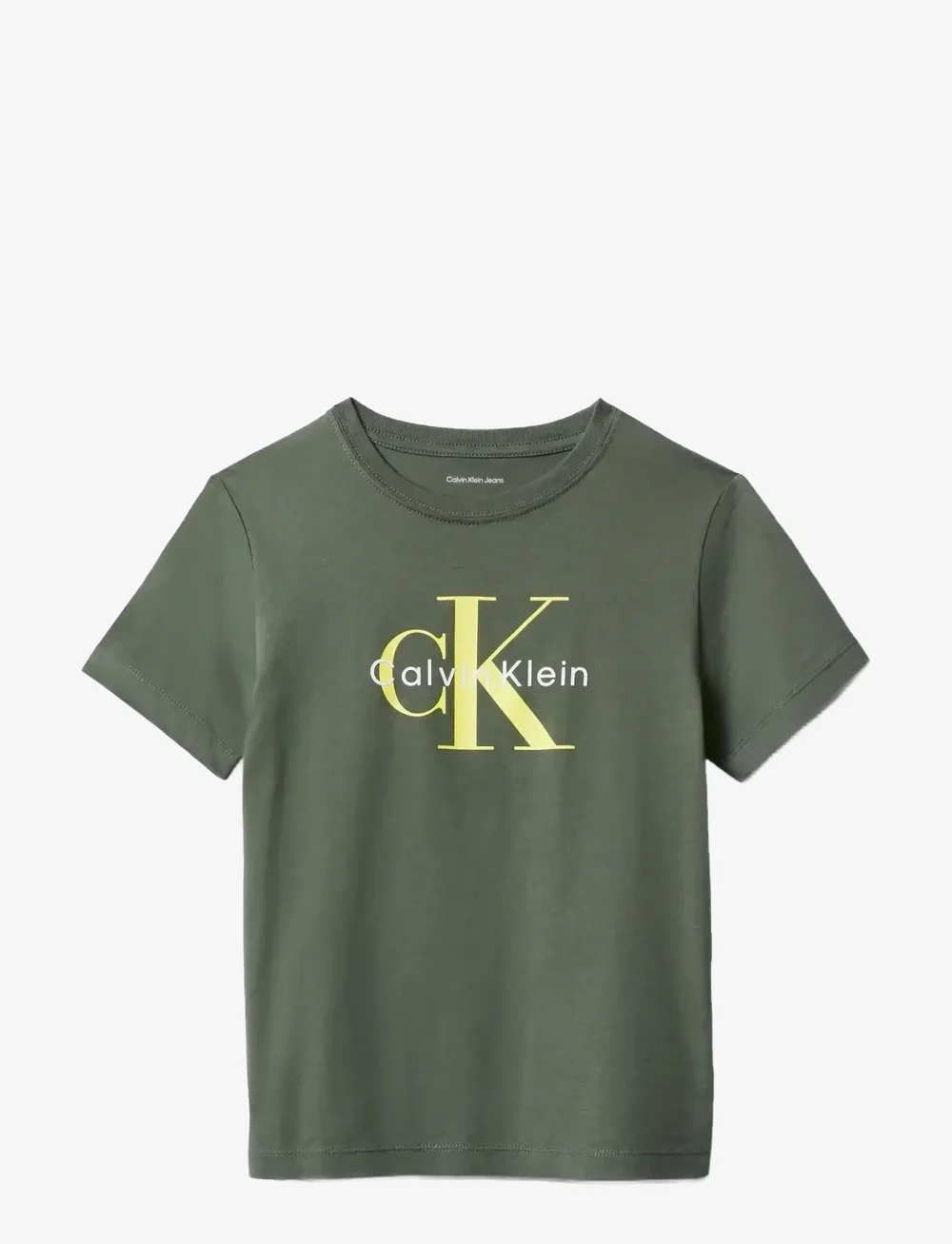 Calvin Klein - CK MONOGRAM SS T-SHIRT - kurzärmelige - thyme - 1