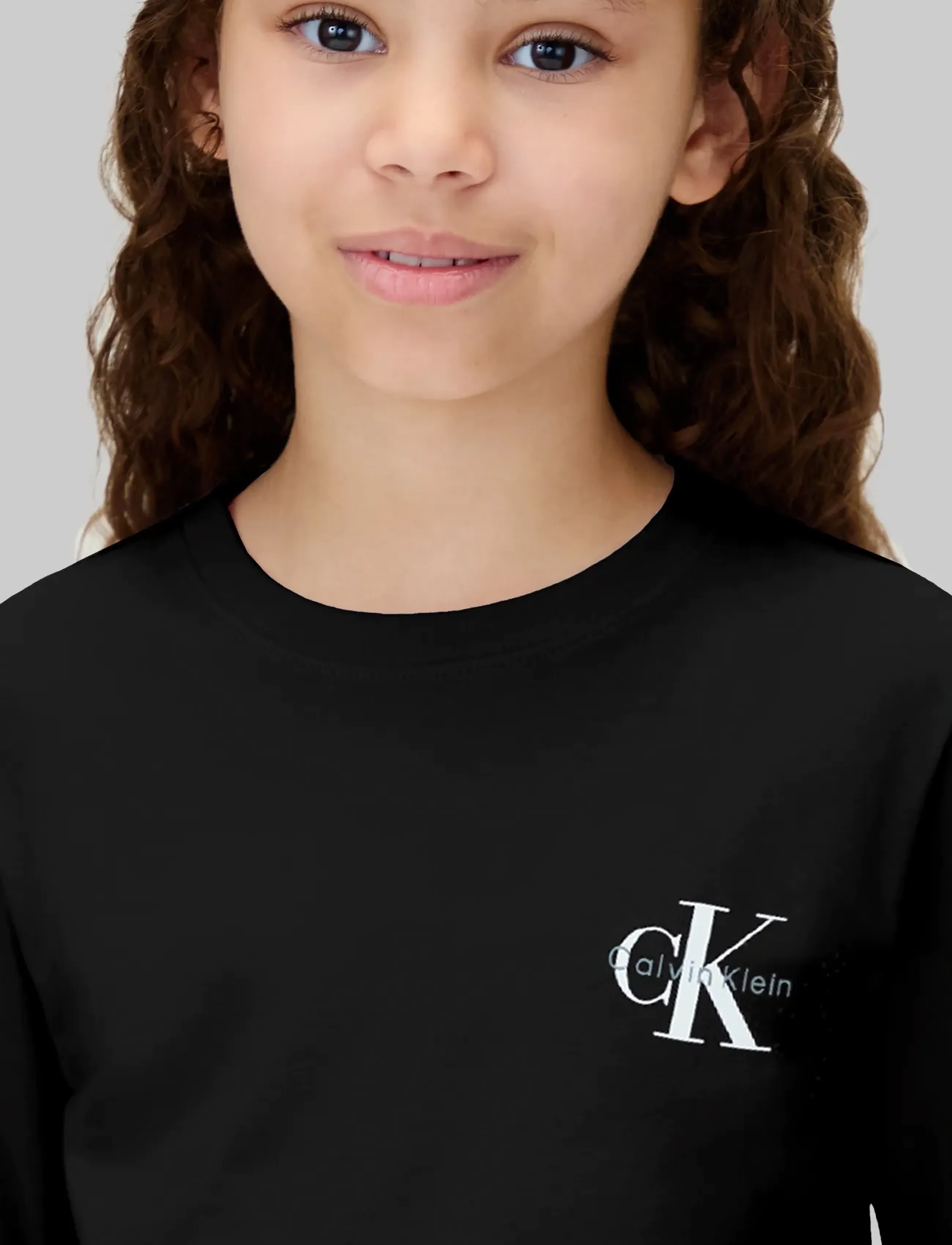 Calvin Klein - CHEST MONOLOGO LS T-SHIRT - ck black - 4