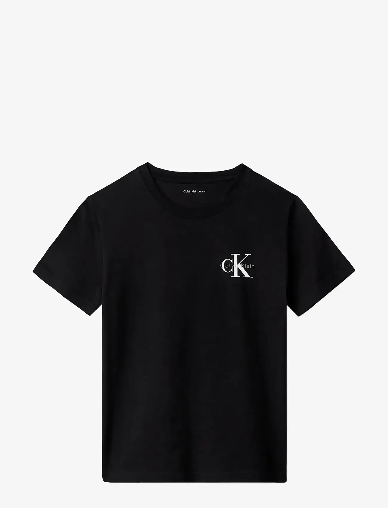 Calvin Klein - CHEST MONOLOGO SS T-SHIRT - kortärmade t-shirts - ck black - 1