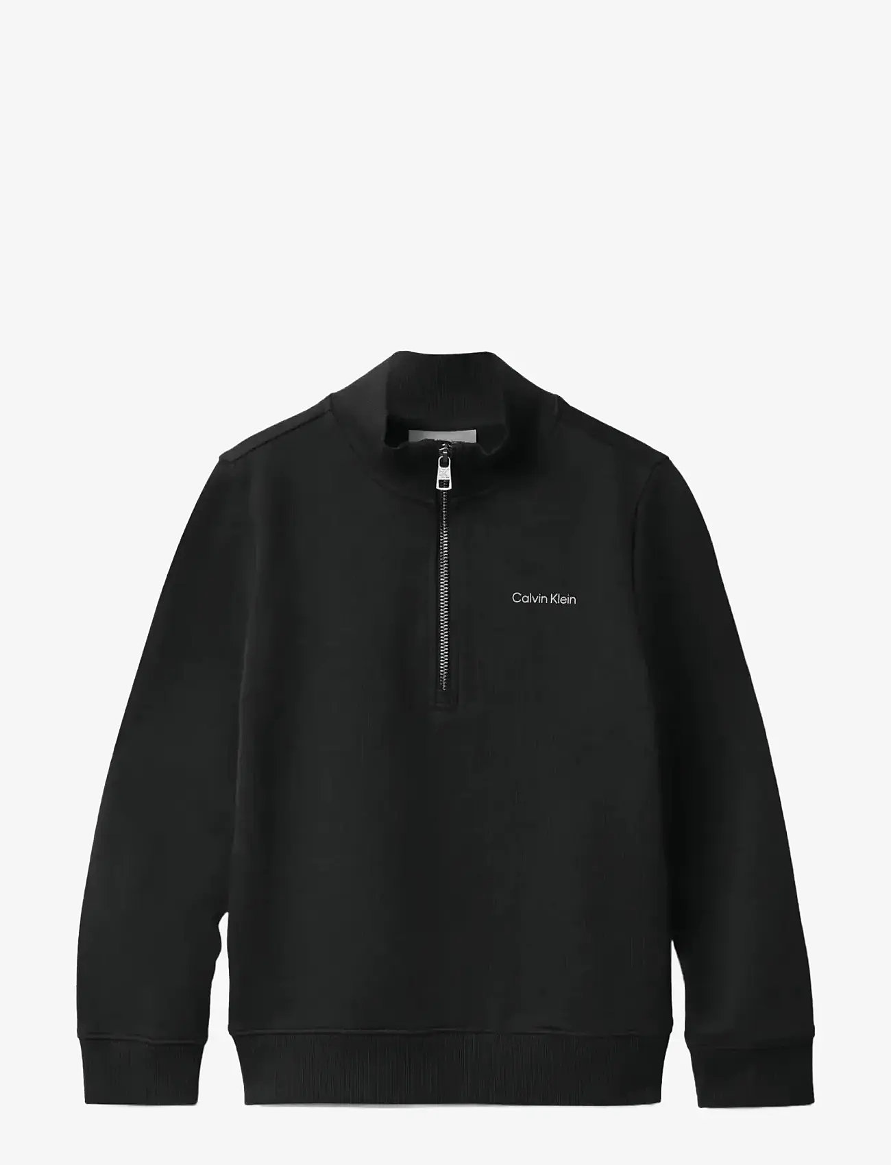 Calvin Klein - CHEST INST. LOGO HALF ZIP - sweatshirts - ck black - 1