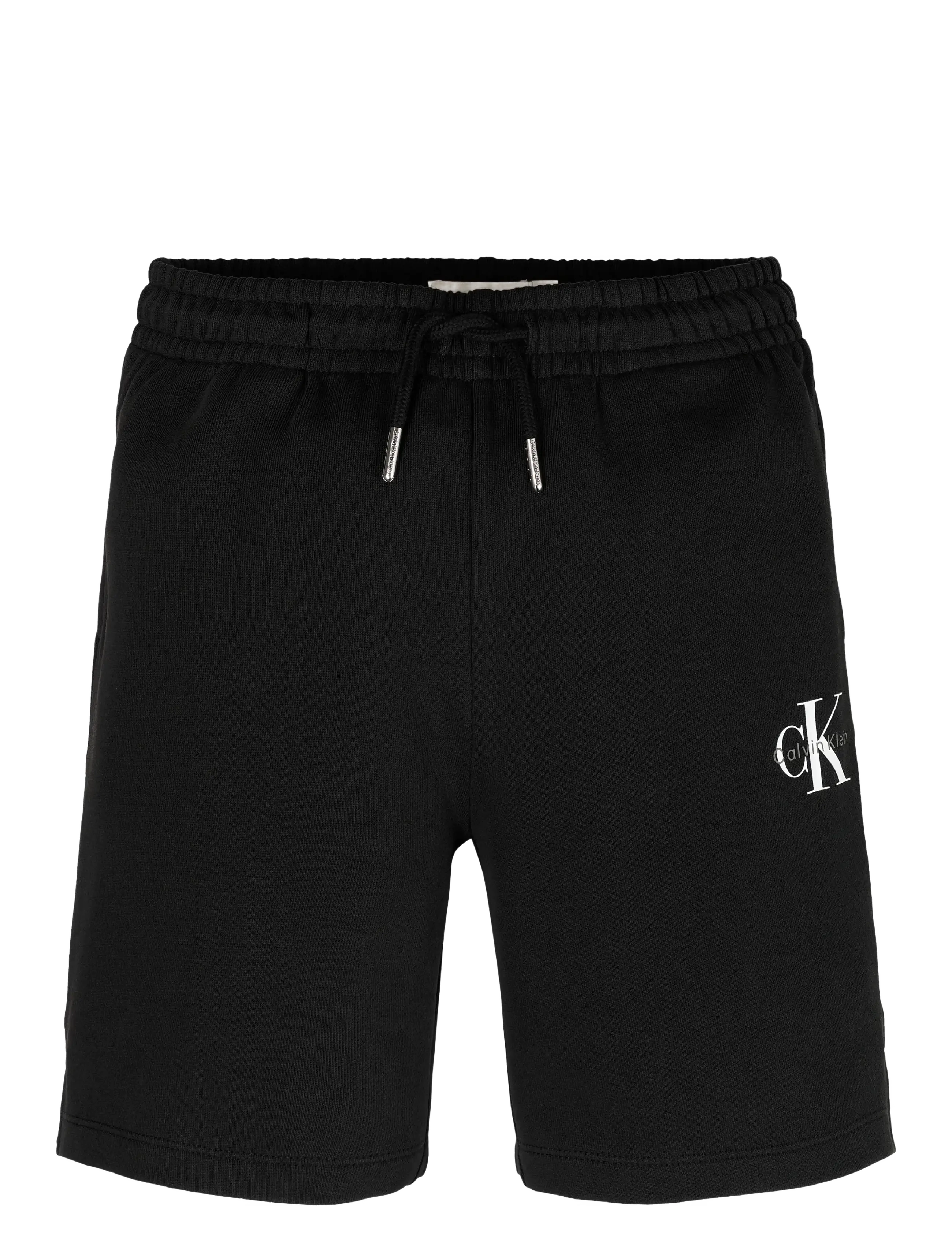 Calvin Klein MONOGRAM RELAXED SHORT - Riided - CK BLACK / black