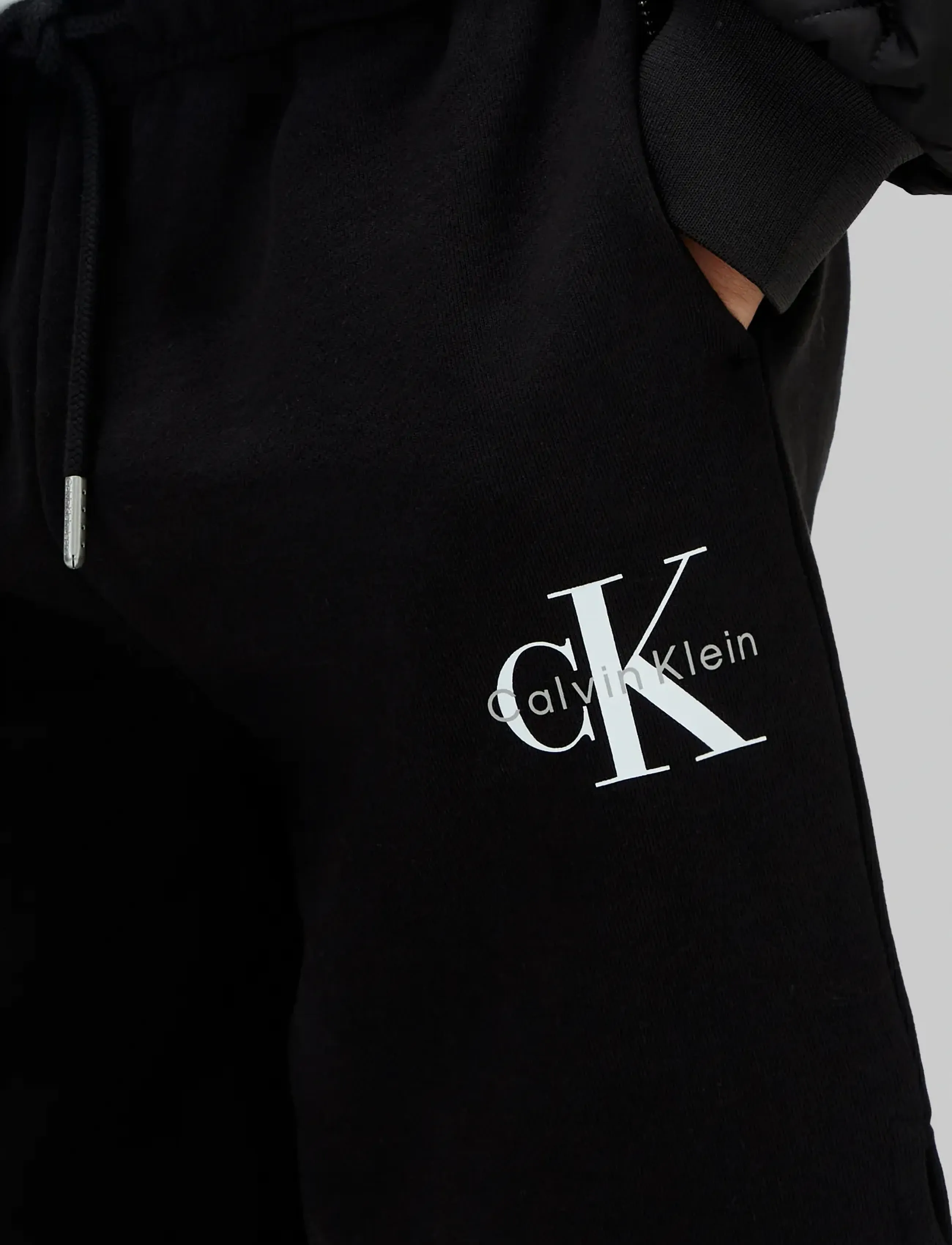 Calvin Klein - MONOGRAM RELAXED SHORT - sweatshorts - ck black - 3