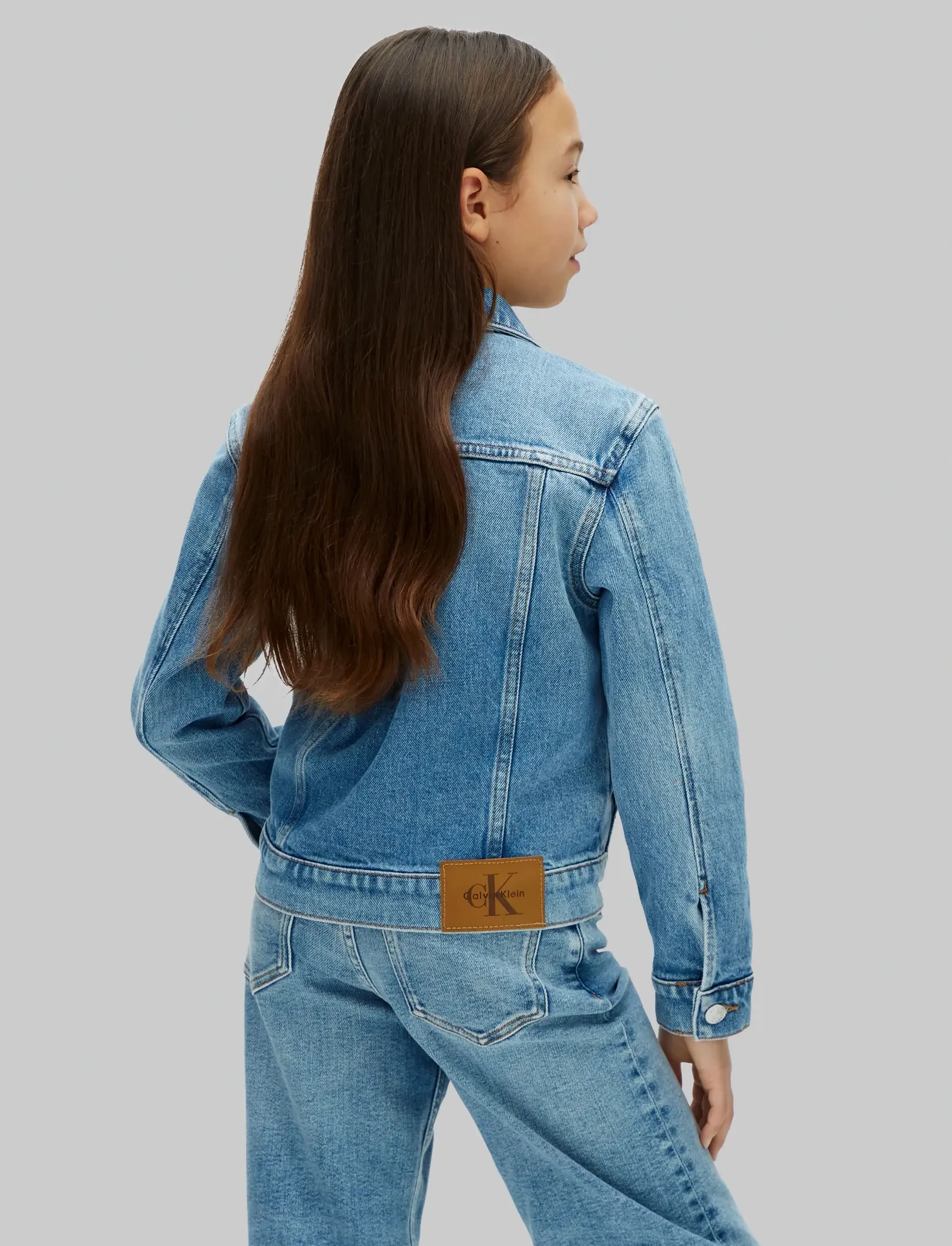 Calvin Klein - CLOUDY BLUE TRUCKER - cloudy blue - 4