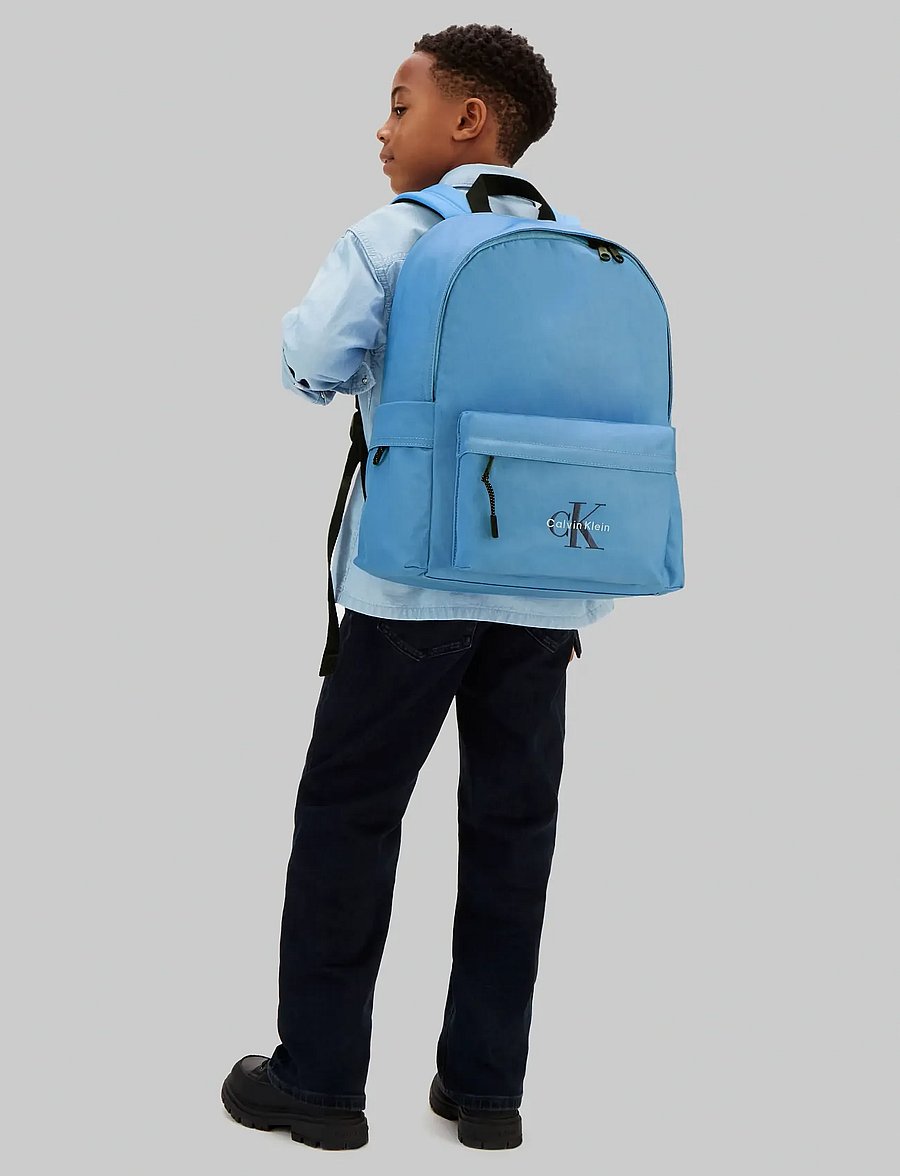 Calvin Klein - SOLID MONOLOGO BACKPACK - rygsække - provence - 2